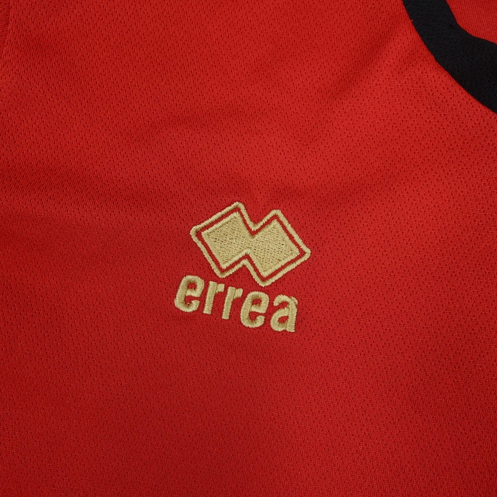 Milton Keynes Dons Shirt Youth XXS Red Away Football Errea Kit Shorts Set photo 5