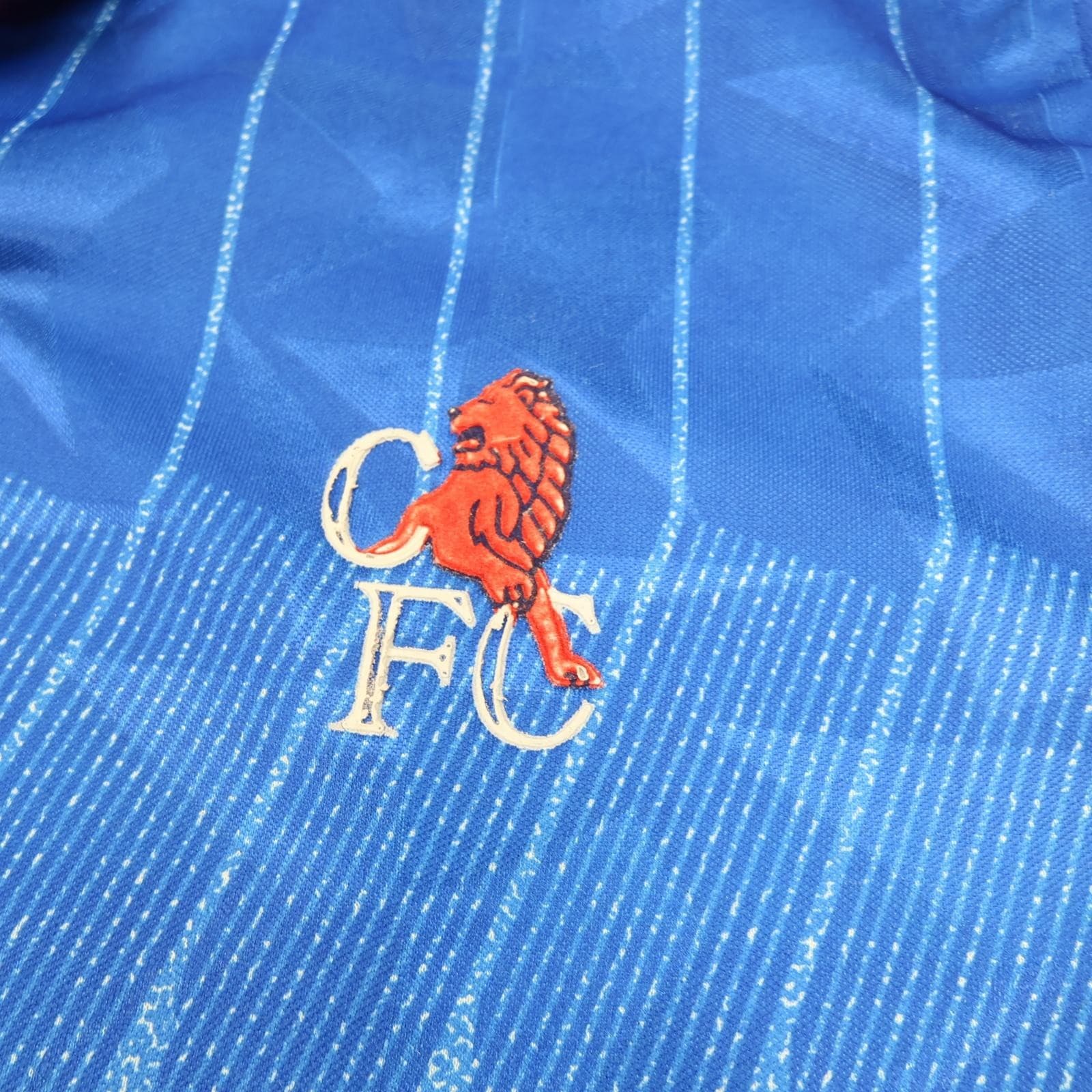 Vintage Chelsea Shirt Mens Medium Blue Home Umbro 1989 1991 Soccer Jersey 90s photo 4