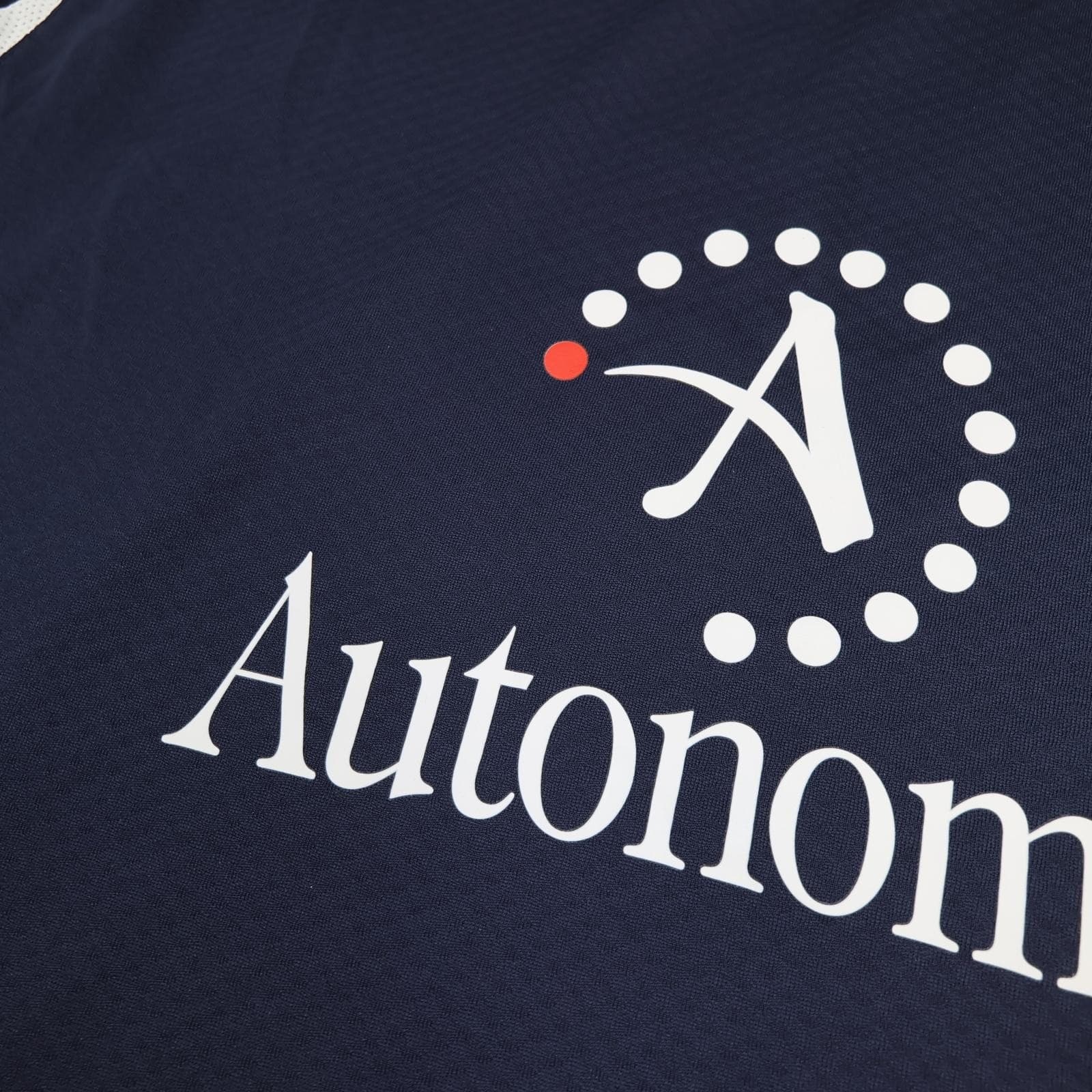 Tottenham Hotspur Shirt Mens XL Blue 2010 2011 Away Soccer Puma Autonomy Jersey photo 4