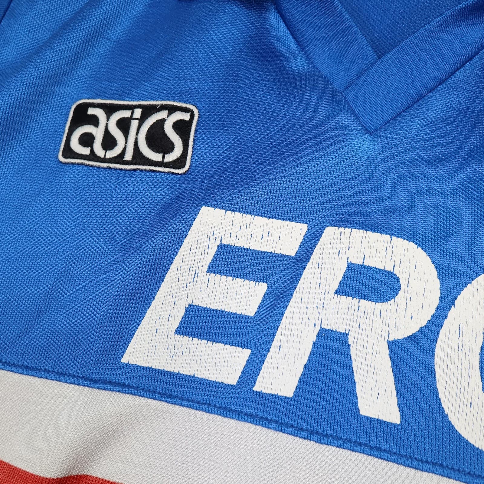 Vintage Sampdoria Shirt Mens Small Blue Home 1992 1994 Asics 10 Soccer Jersey photo 4