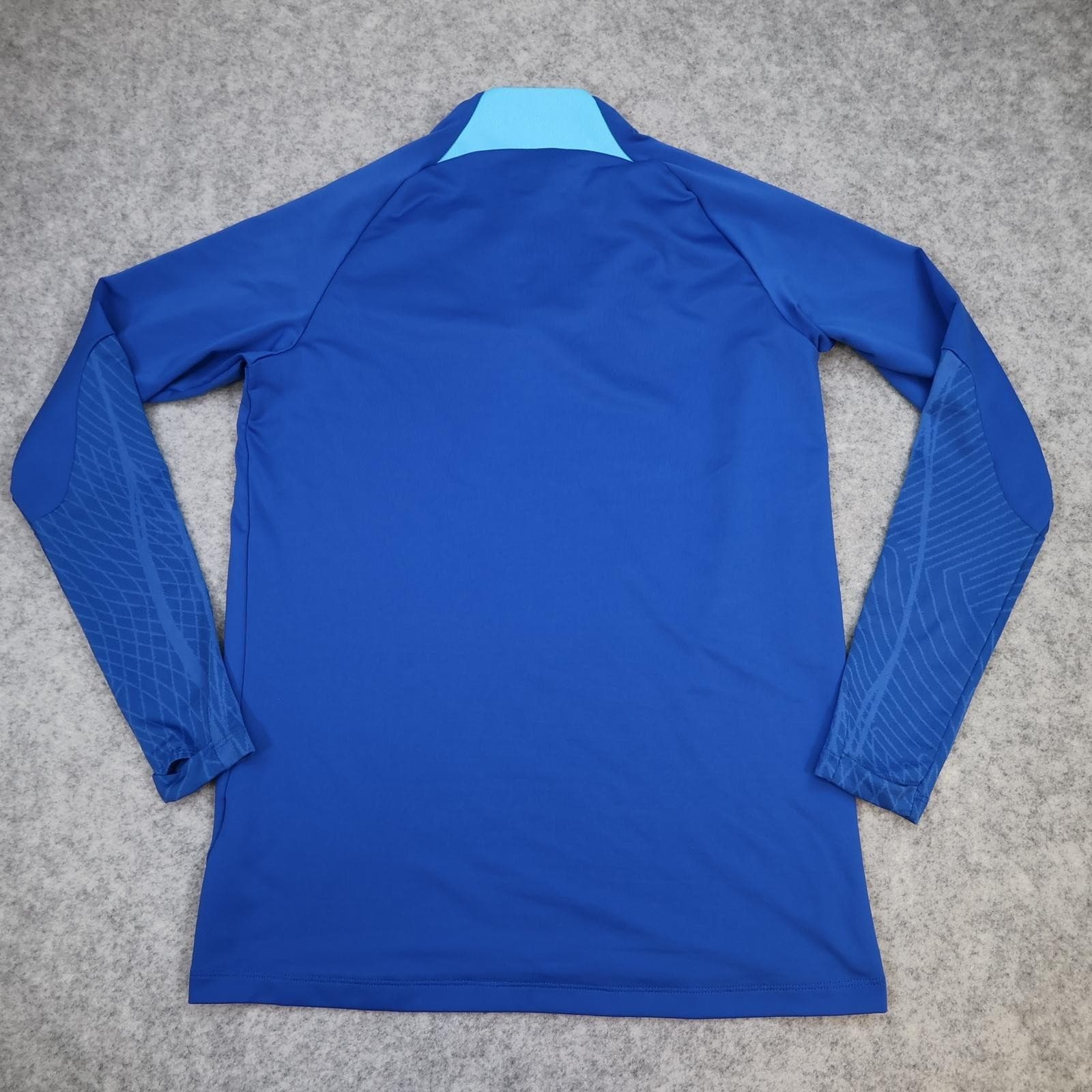 England Training Drill Top Mens Medium Blue 2022 2023 Nike Pullove 1/4 Zip photo 2