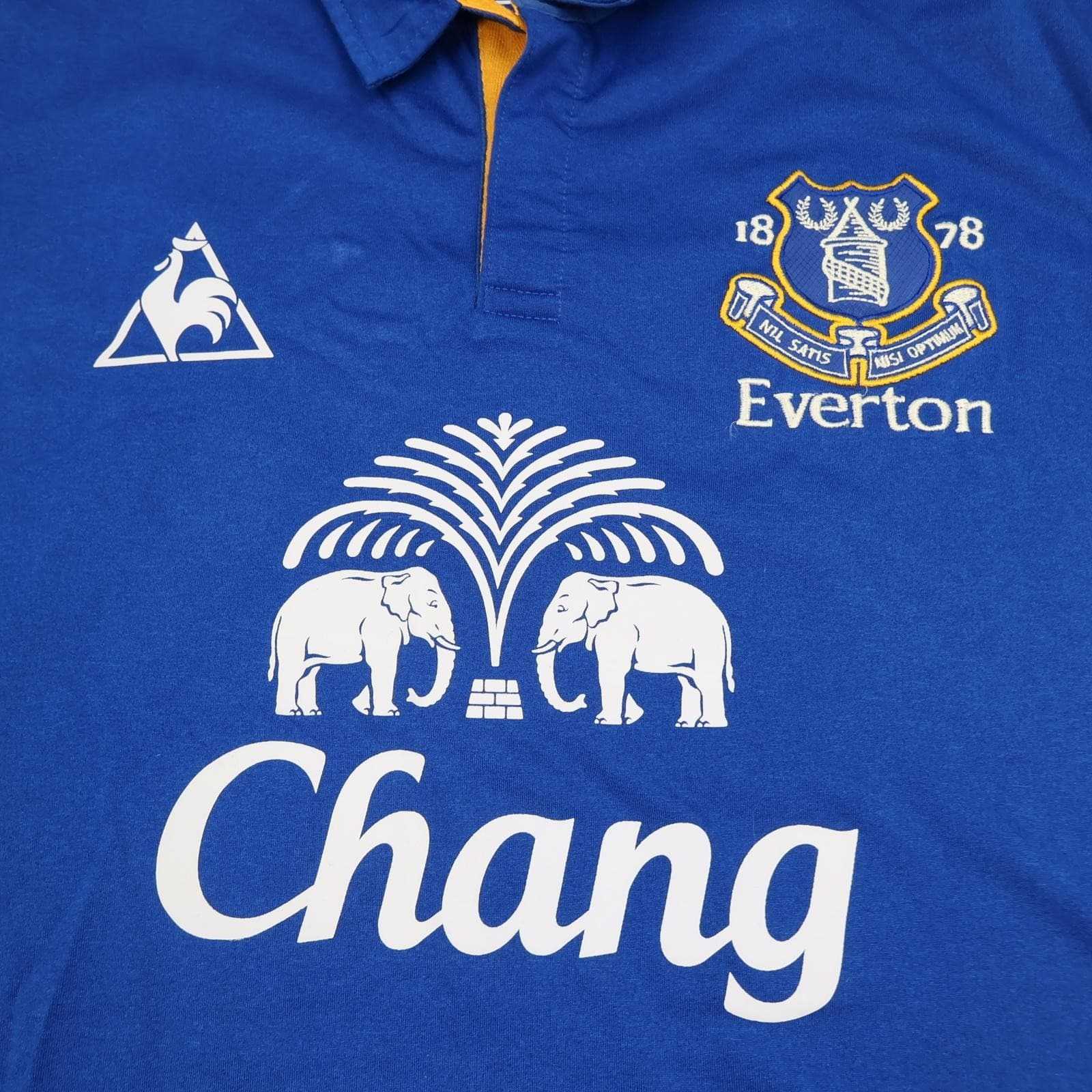 Everton Shirt Mens Large Blue Home 2011 2012 Football Le Coq Sportif Arteta 10 photo 3