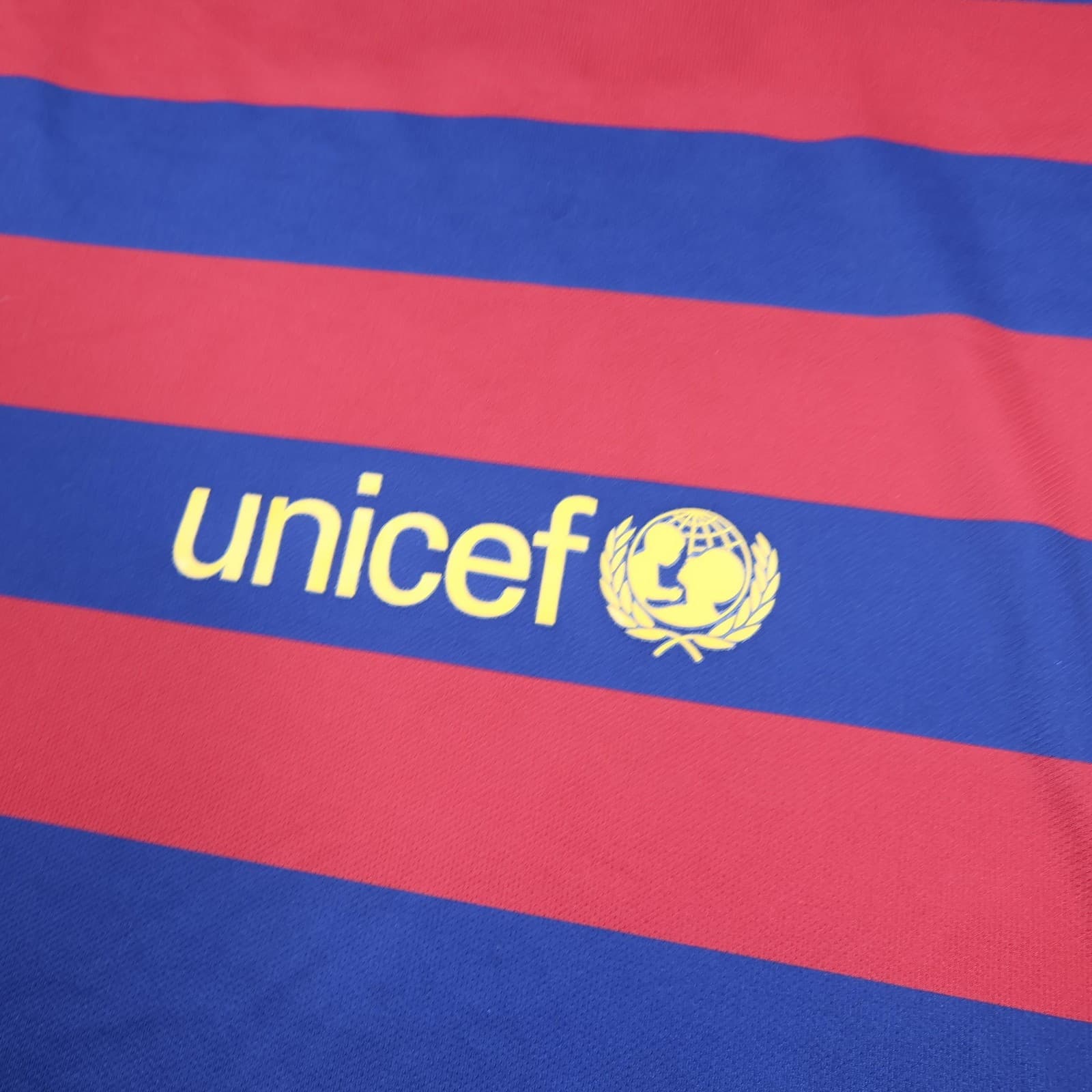 Barcelona Home Shirt Kids 12-13 Years Home Kit 2015 2016 Nike Soccer Jersey photo 9