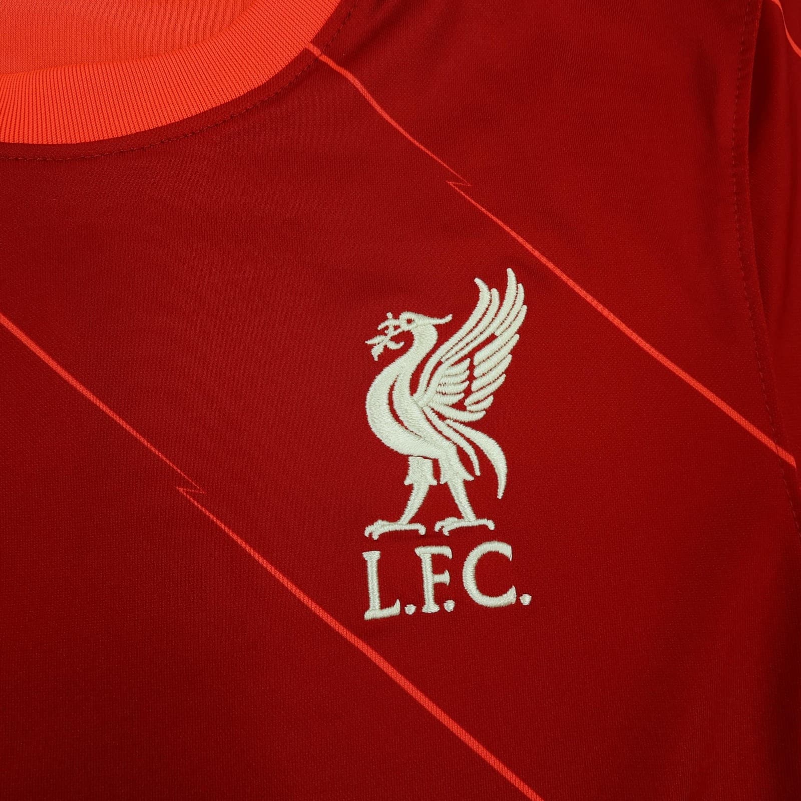 Liverpool Shirt Mens Small Red Home 2021 2022 Football Nike Virgil 4 Jersey photo 6