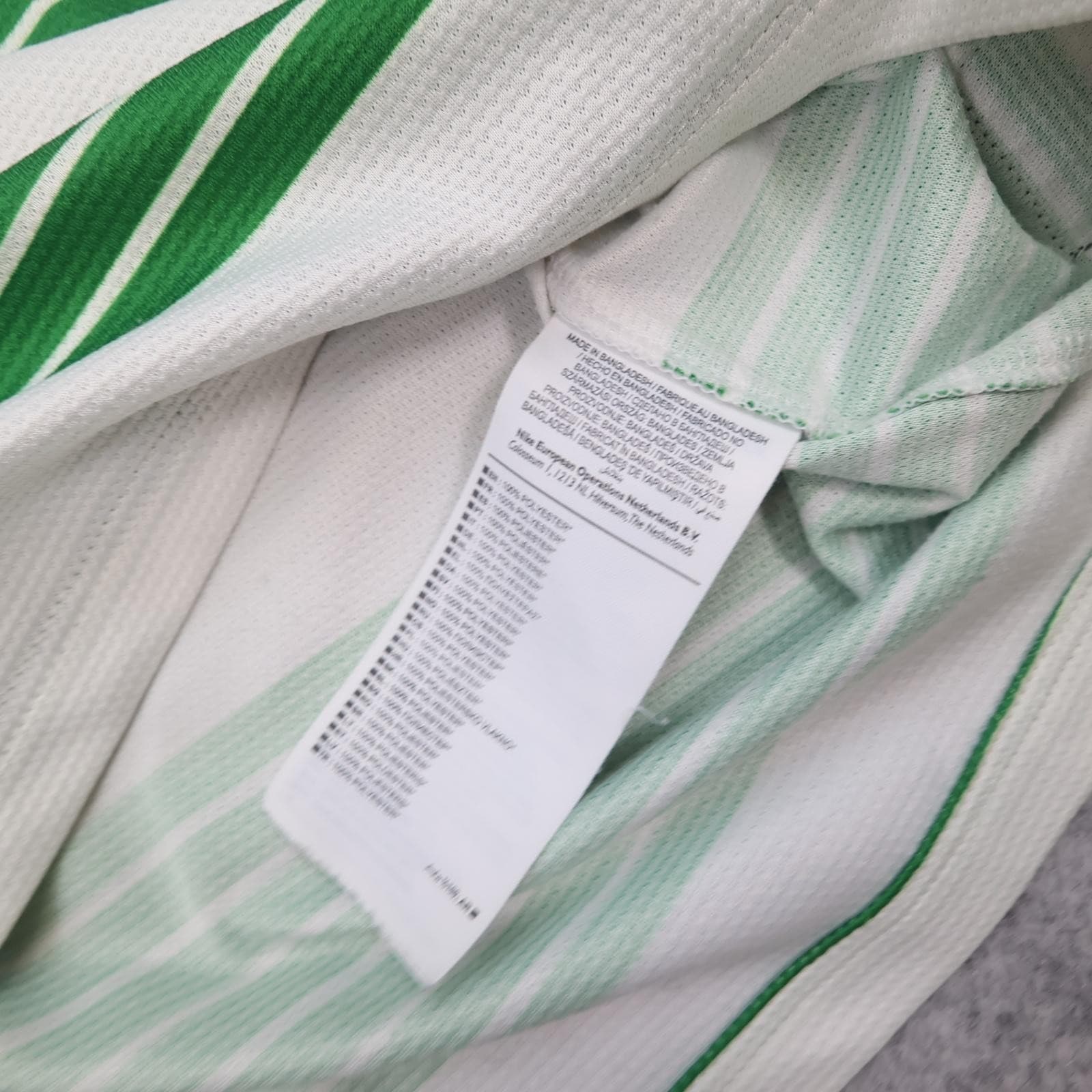 Celtic Shirt Mens Medium Green White Home 2013 2015 Football Nike Magners photo 9