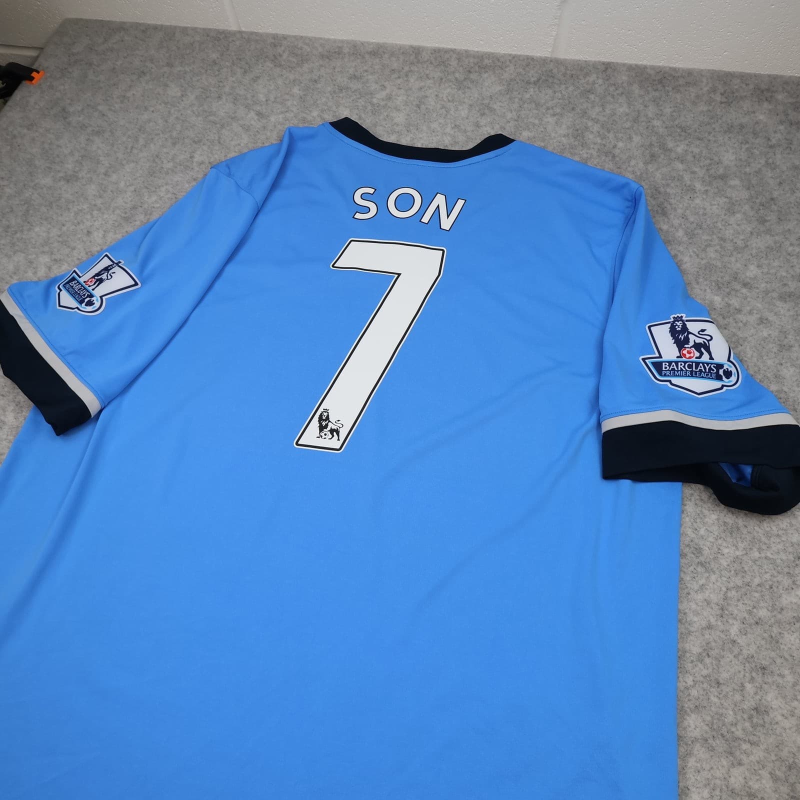 Tottenham Hotspur Football Shirt 3XL Blue Away 2015 2016 Under Armour Son 7 photo 9