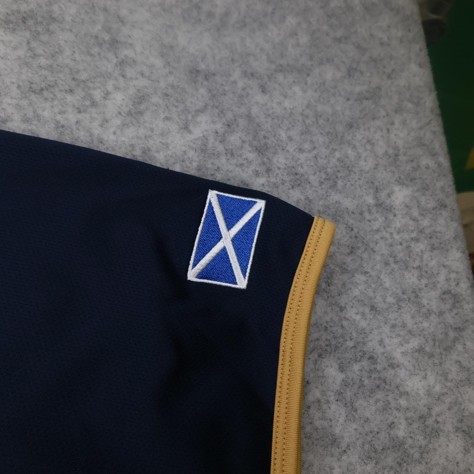 Scotland Rugby Shirt Mens 2XL Navy Home Rugby Union Canterbury Jersey 2011 2012 photo 8