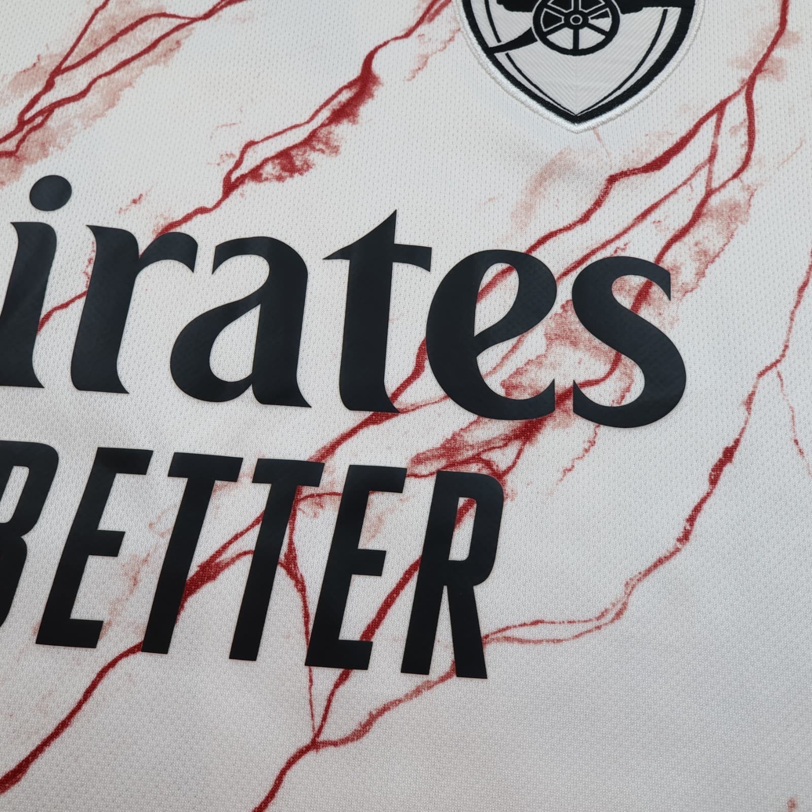 Arsenal Shirt Extra Large White Away Kit 2021 2022 Adidas Jersey Soccer Saka 7 photo 6