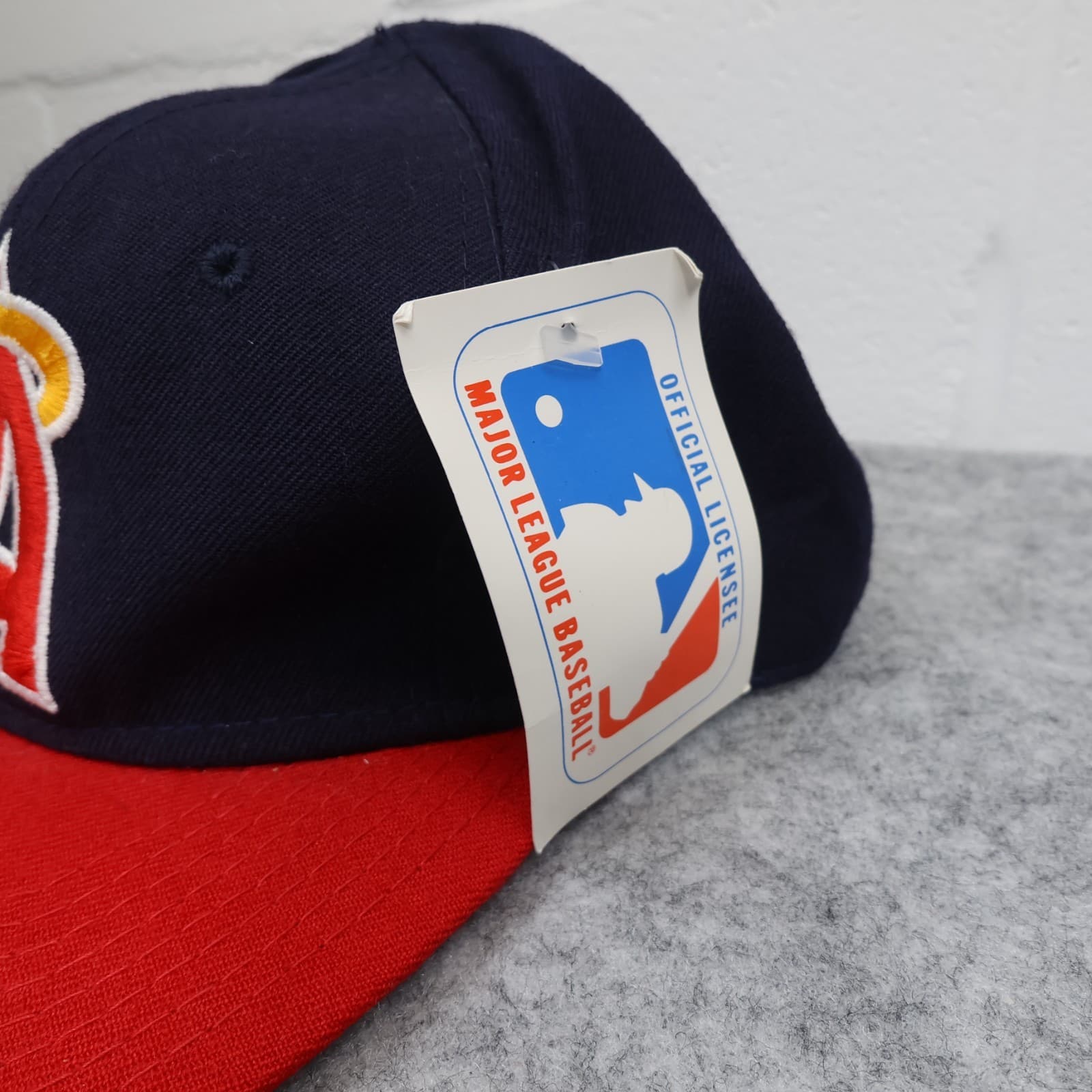 Anaheim Angels Sports Specialties Cap Hat 7 1/4 Mens Vintage MLB Wool Hat Plain photo 4