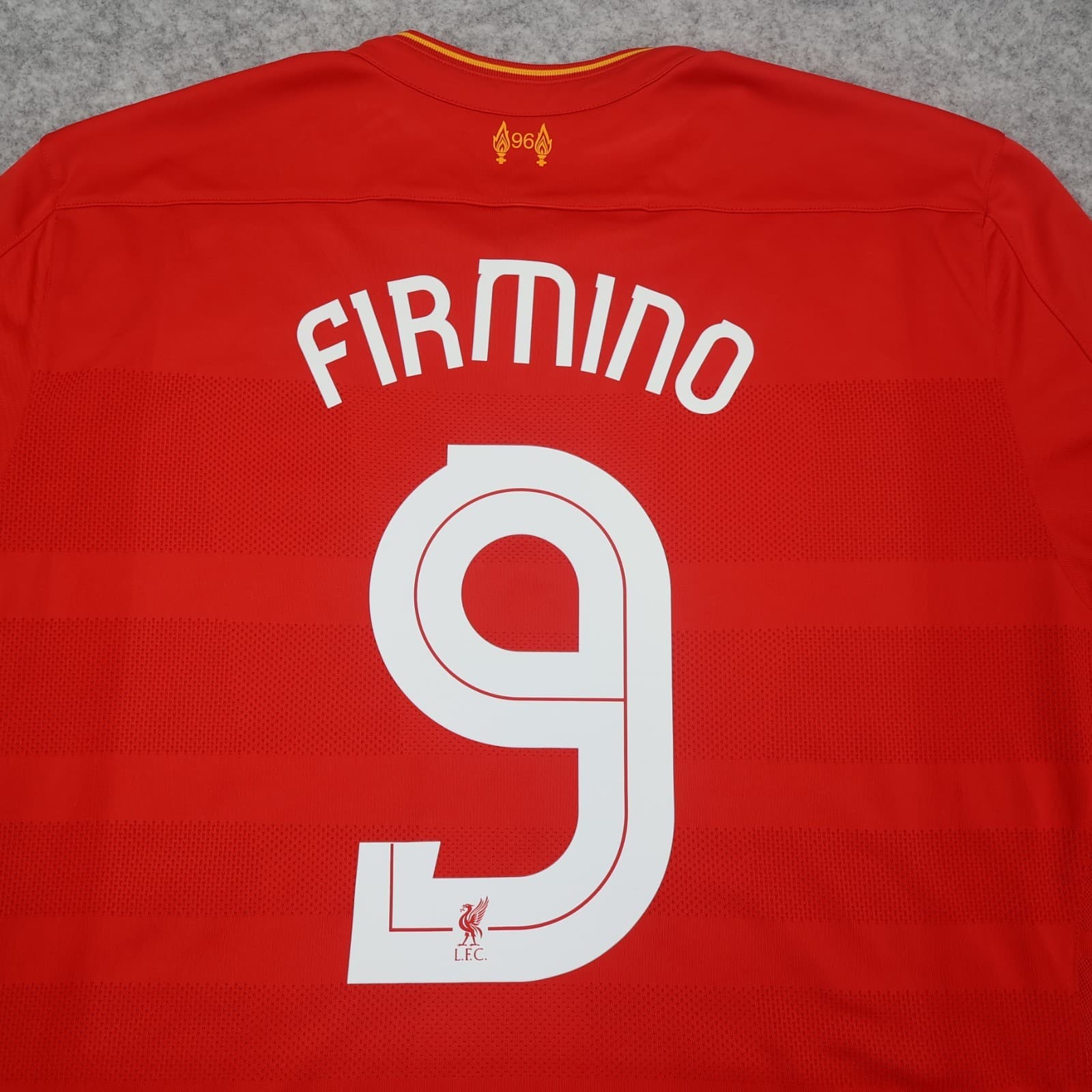 Liverpool Shirt 3XL Red Home Kit 2016 2017 New Balance Jersey Bobby Firmino 9 photo 3