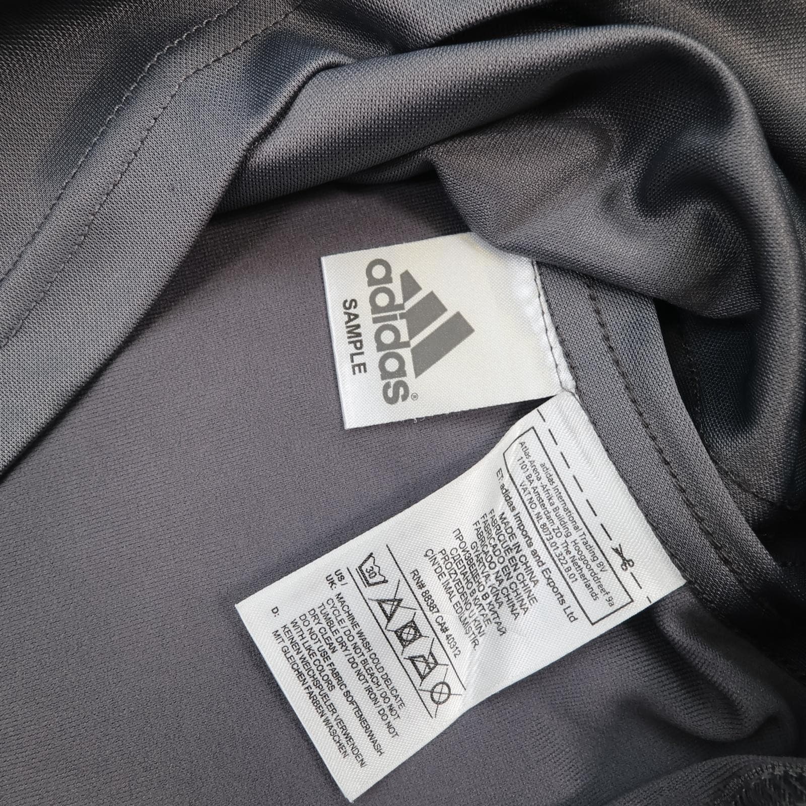 Chelsea Training Shirt Mens Medium Grey EPL Football Adidas Carabao 2016 2017 photo 8