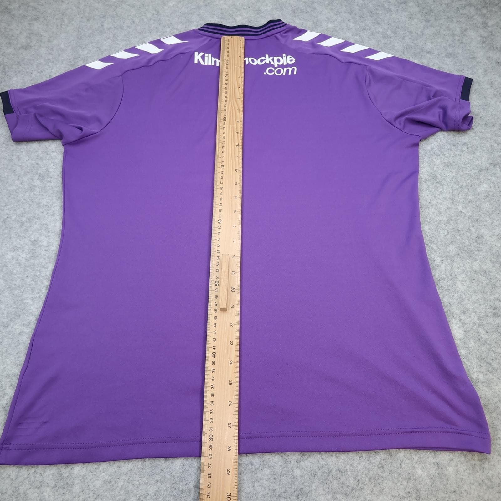 Kilmarnock Shirt Mens XL Purple Third Kit SPFL 2021 2022 Hummel Soccer Jersey photo 11