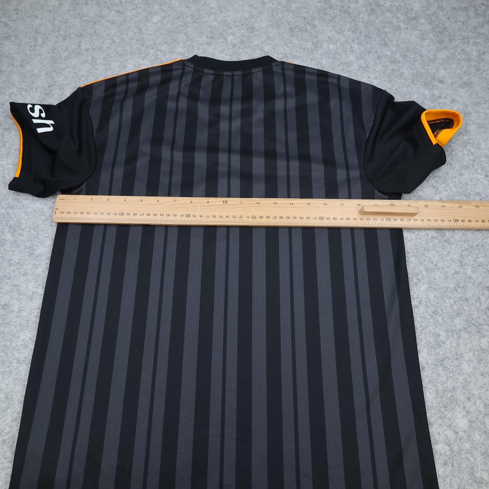 Leeds United Shirt Mens Medium Black Third 2022 2023 Adidas Soccer Jersey photo 12