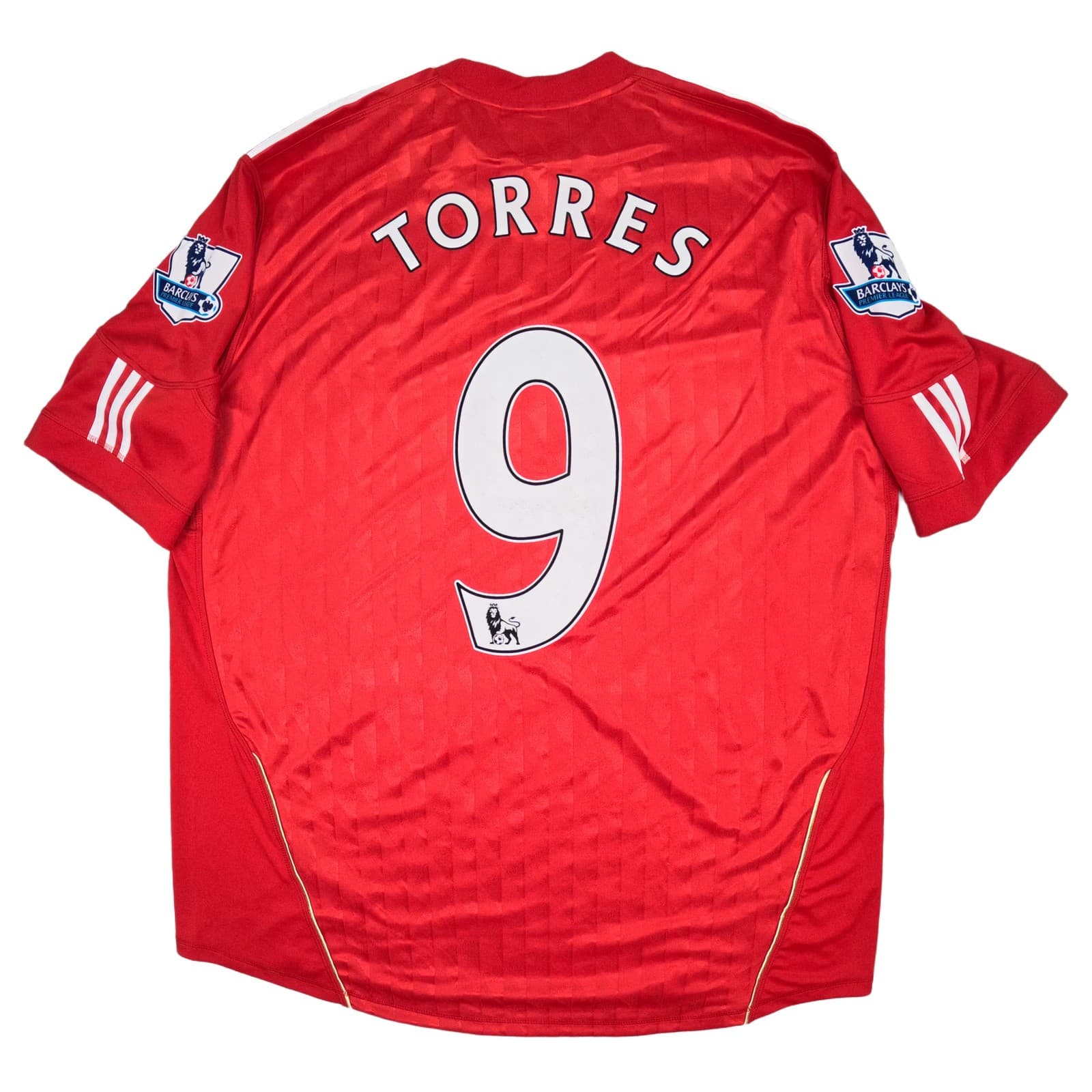Liverpool Football Shirt Adult 2XL Red Home 2010 2012 adidas Torres 9 Jersey