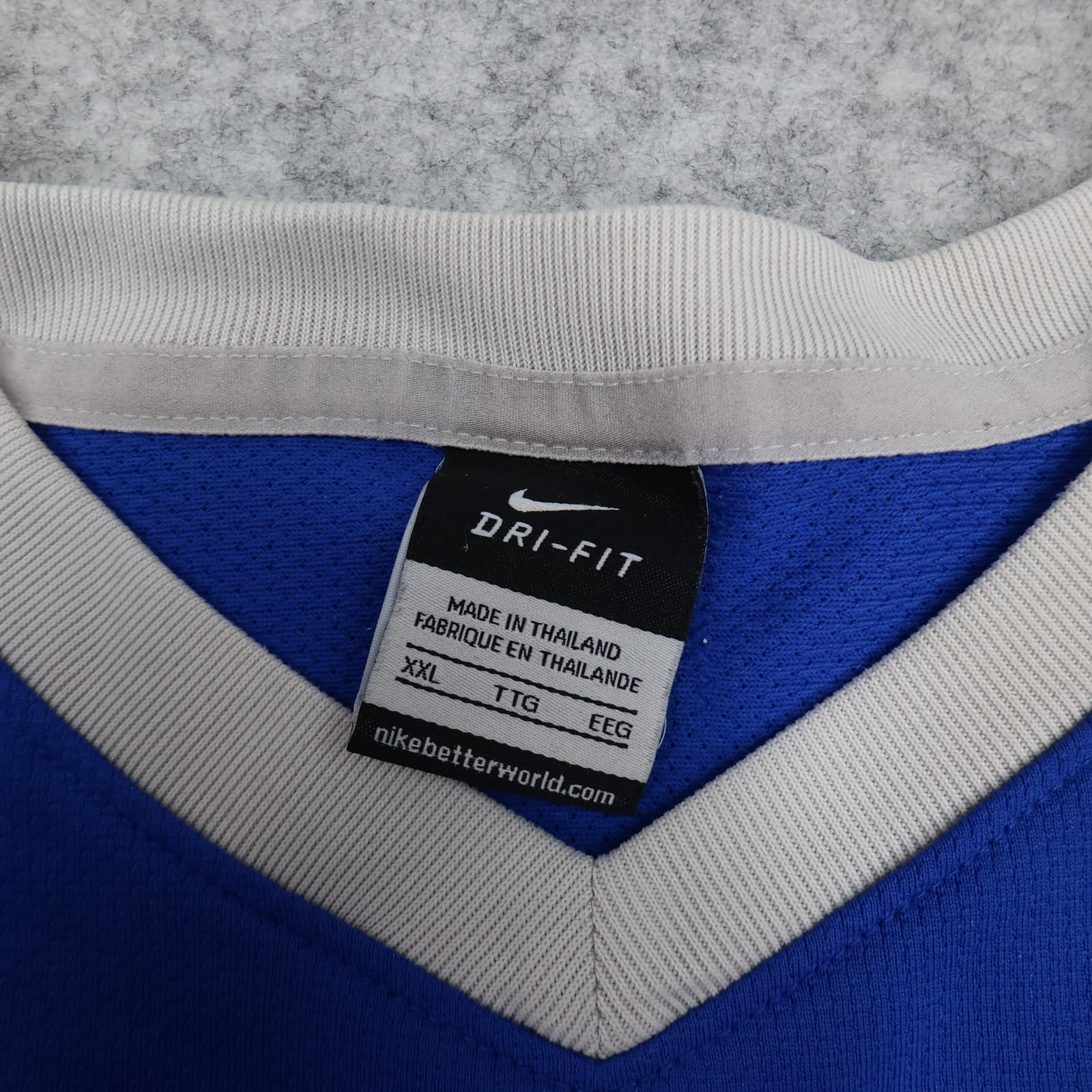 Everton Shirt 2XL Blue Home Kit 2012 2013 Nike Soccer Jersey Chang Longsleeve photo 15