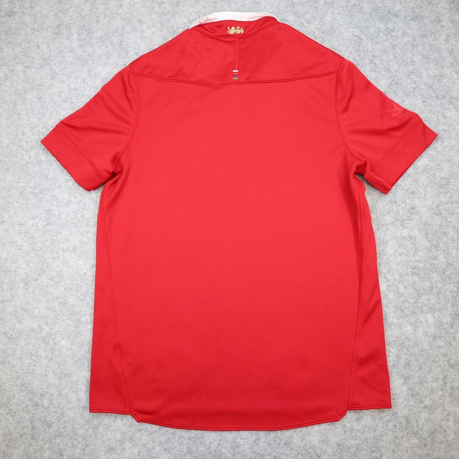 British Lions Rugby Shirt Mens Large Red Rugby Union Canterbury Vaposhield 2017 photo 2