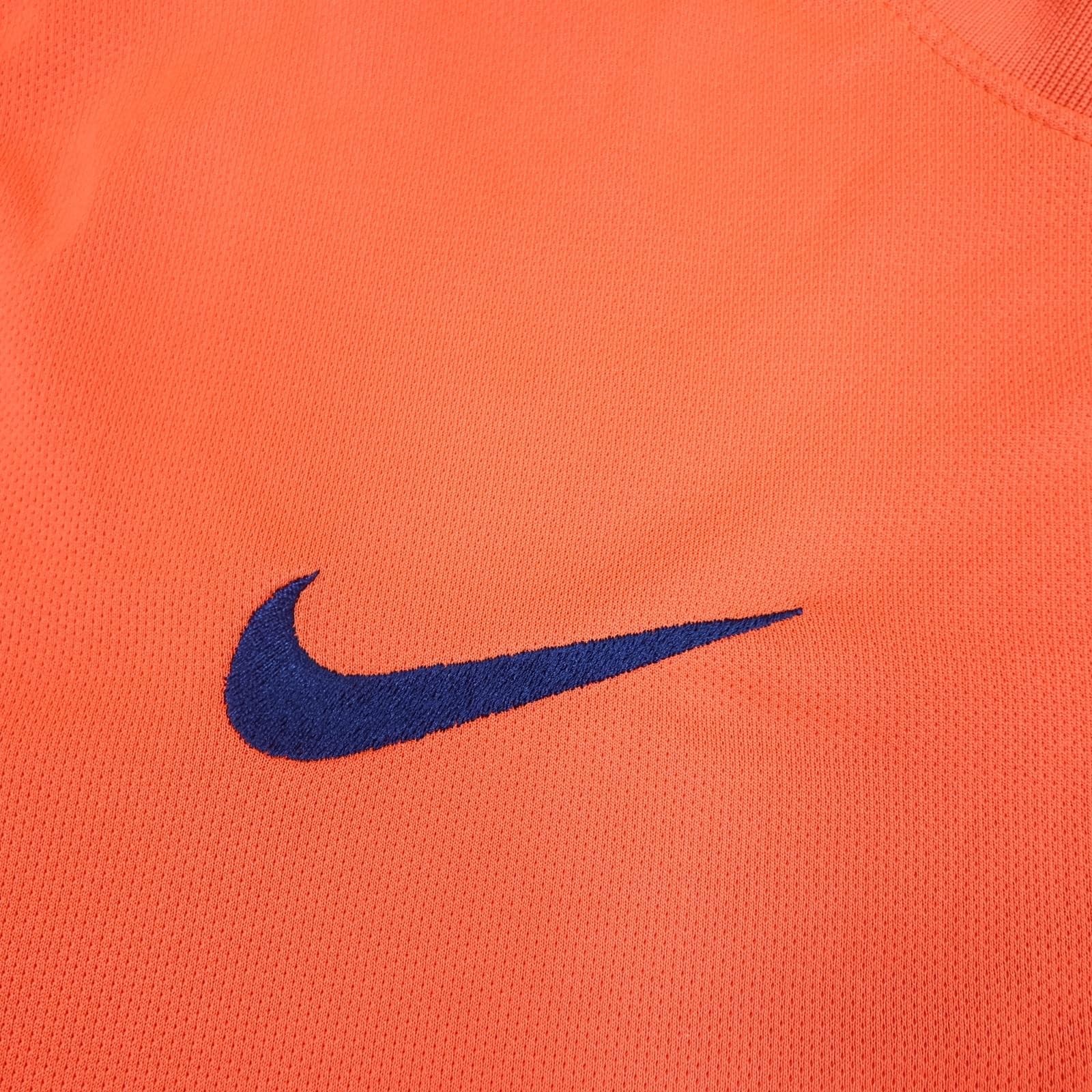 Barcelona Shirt Mens 2XL Orange Away 2014 2015 Football Nike Qatar Airways photo 5