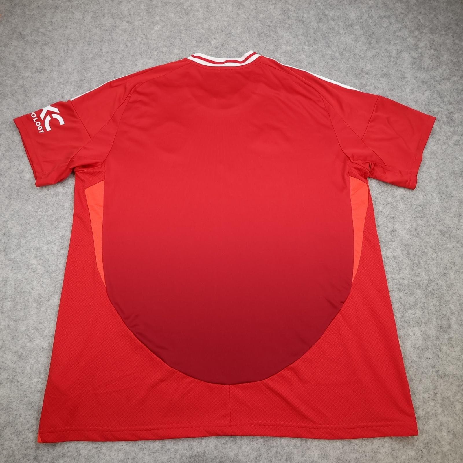 Manchester United Shirt Mens 2XL Red Home 2024 2025 Football Adidas Snapdragon photo 2