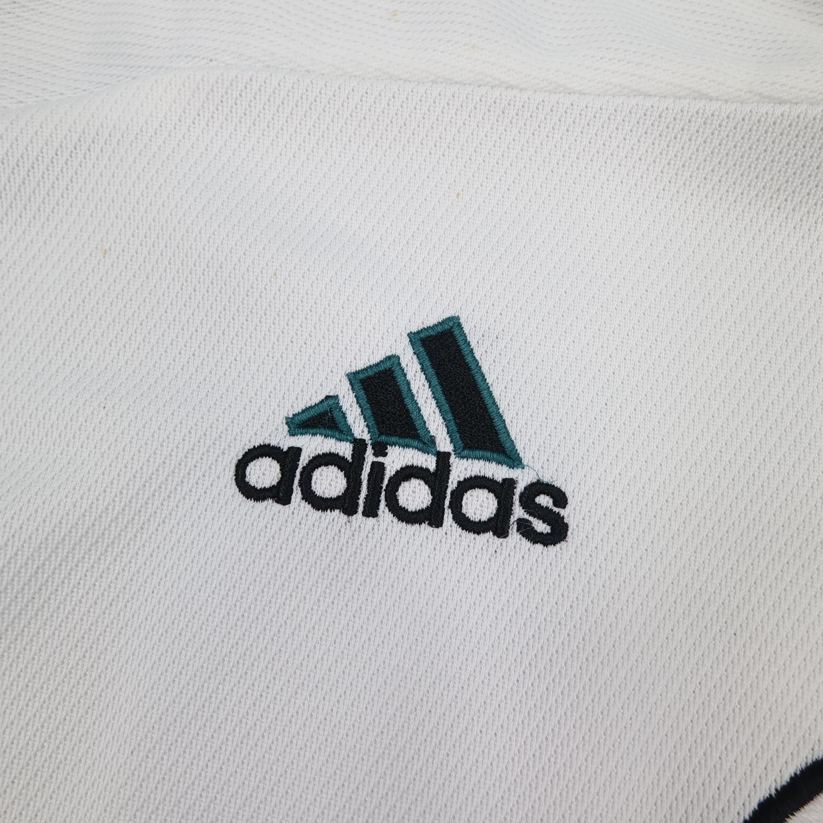 Vintage Newcastle United Shirt Mens XL White Away 1999 2000 Adidas Brown Ale photo 6