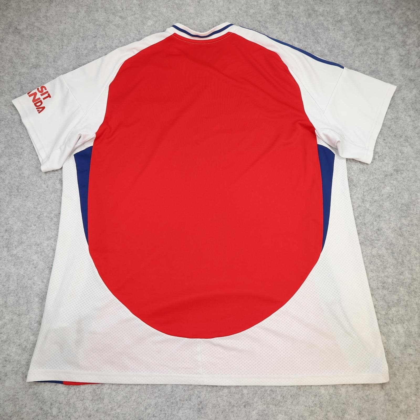 Arsenal Shirt Mens 2XL Red Home 2024 2025 Adidas Soccer Jersey photo 2