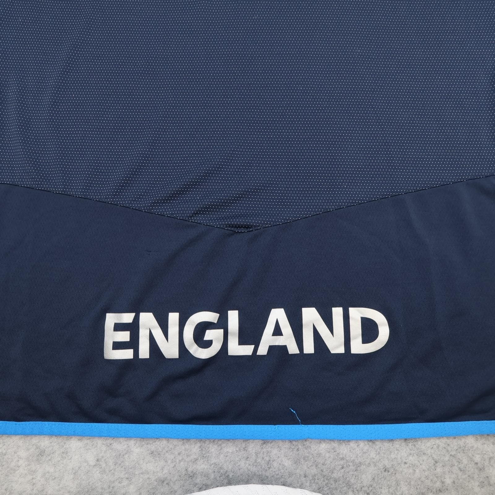 England Training Shirt Mens XL Blue Football Umbro X Static Jersey 2006 2007 photo 11