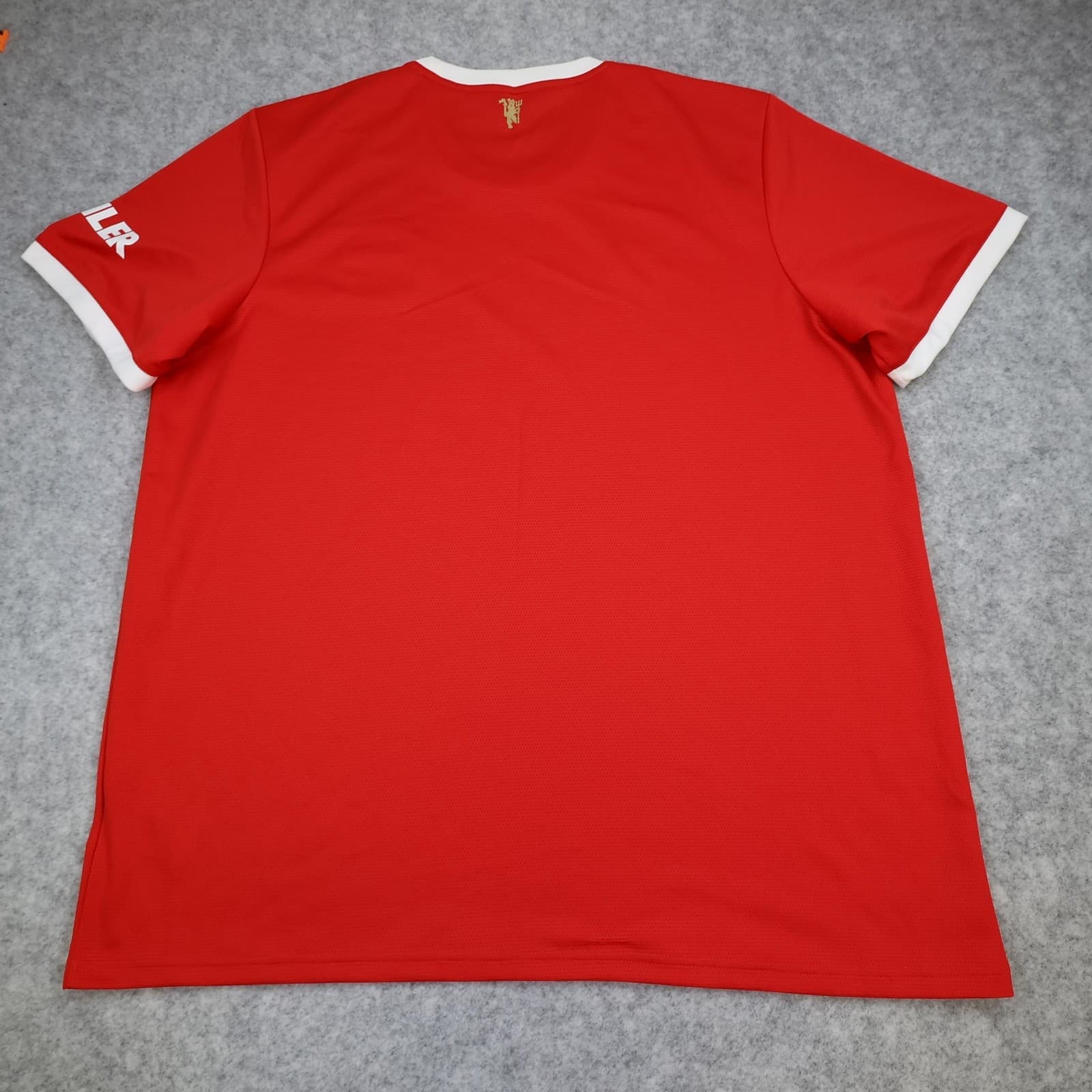 Manchester United Shirt Mens 2XL Red Home 2021 2022 Adidas Soccer Jersey photo 2