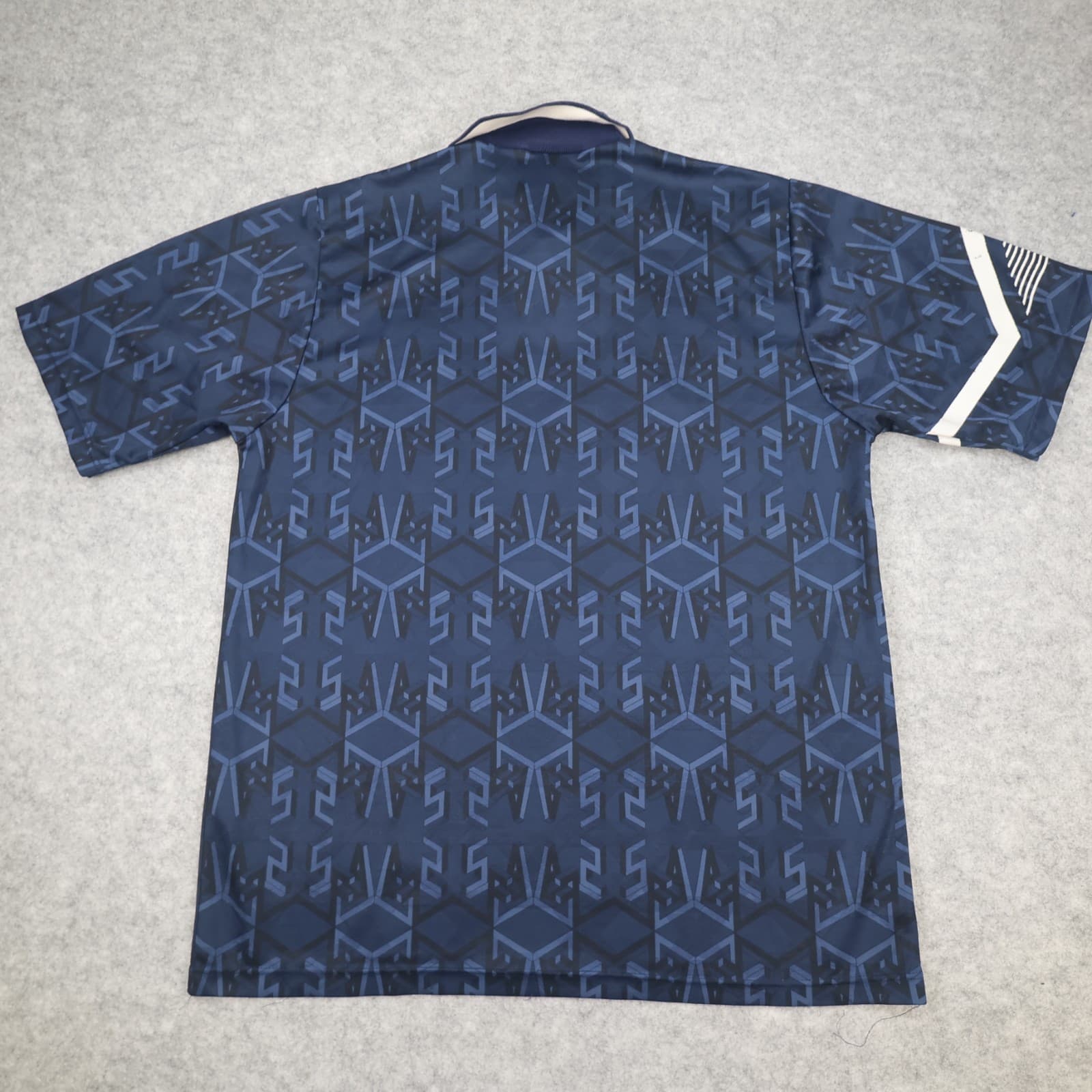 Vintage Scotland Football Shirt Large Blue Home Umbro 1991 1994 Soccer Jersey photo 2