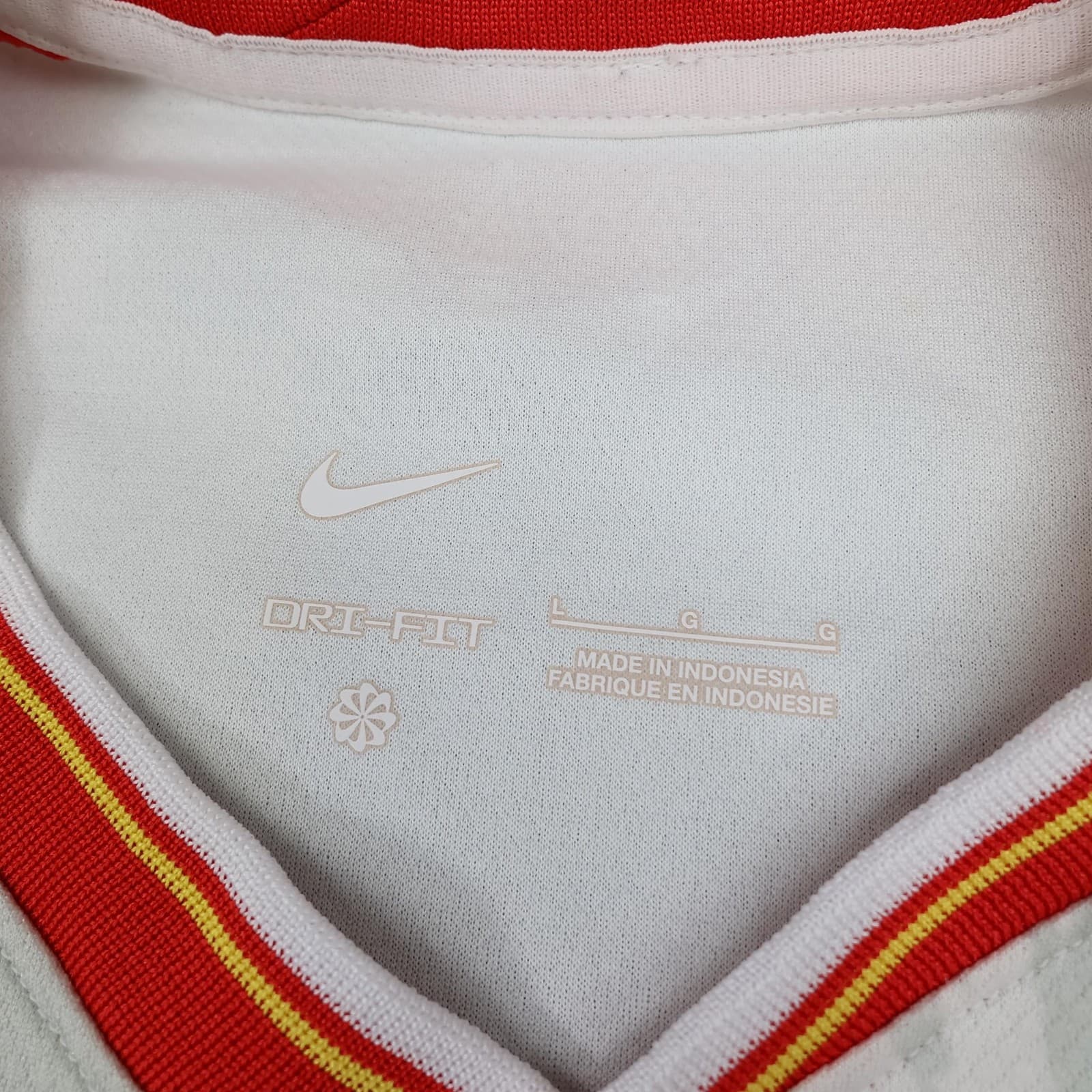 Liverpool Shirt Mens Large White Third 2024 2025 Football Nike Soccer Jersey photo 7