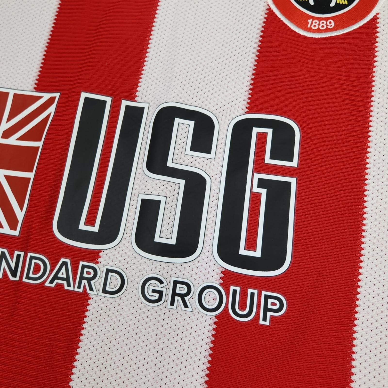 Sheffield United Shirt Mens Large Red Home 2019 2020 Football Adidas Jersey photo 5