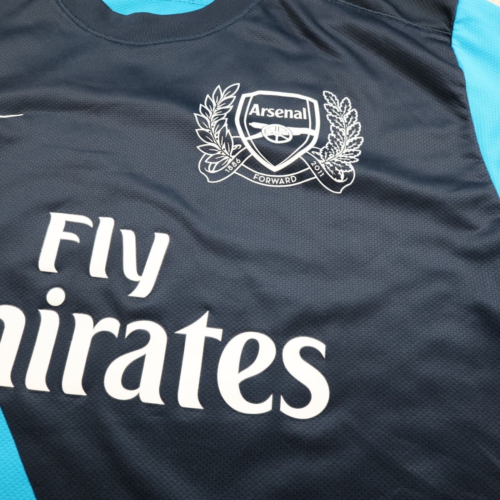 Arsenal Shirt Extra Large Blue Away Kit 2011 2012 Nike Football Jersey Henry 12 photo 7