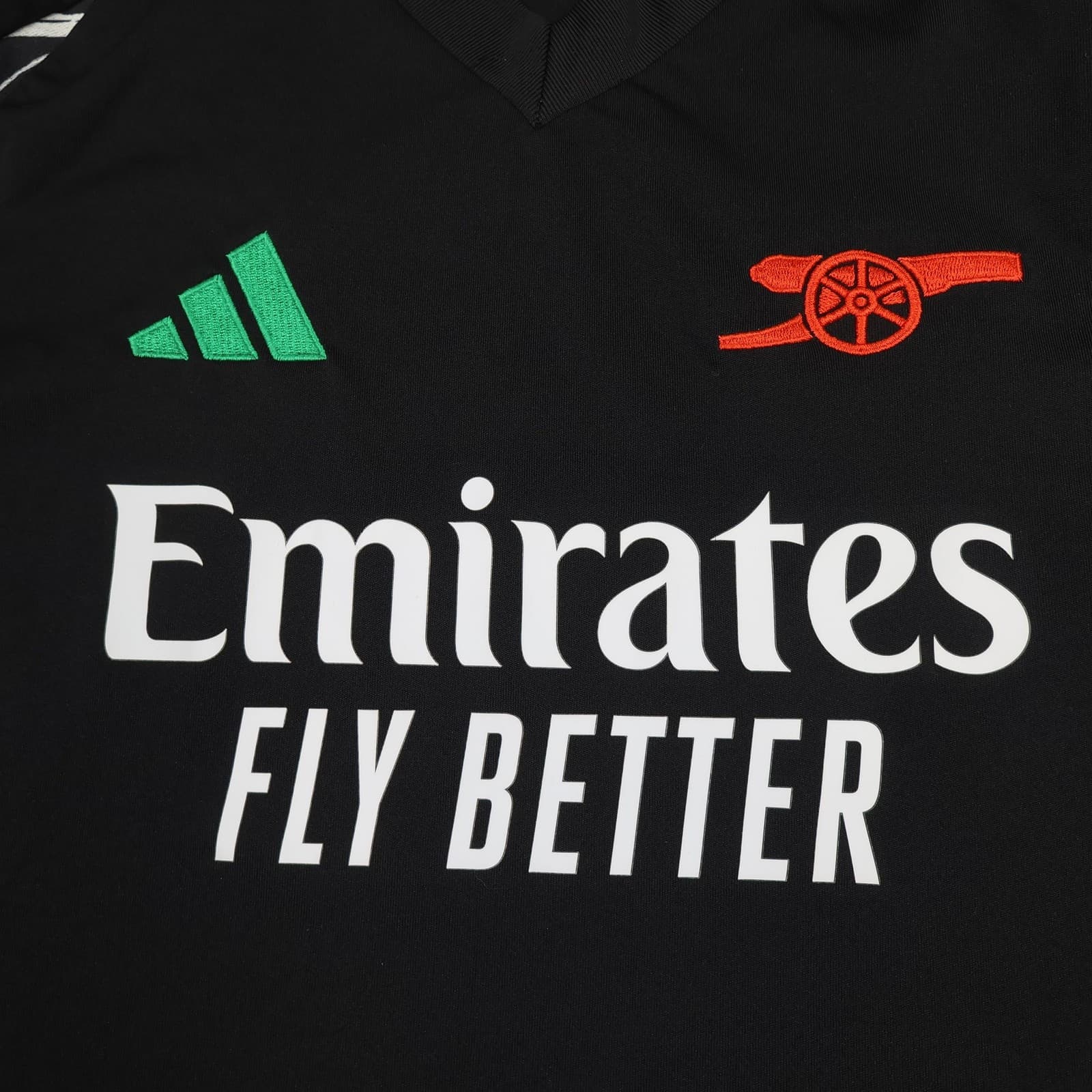 Arsenal Shirt Away Kids 13-14 Years Youth Black 2024 2025 Adidas Soccer Jersey photo 3