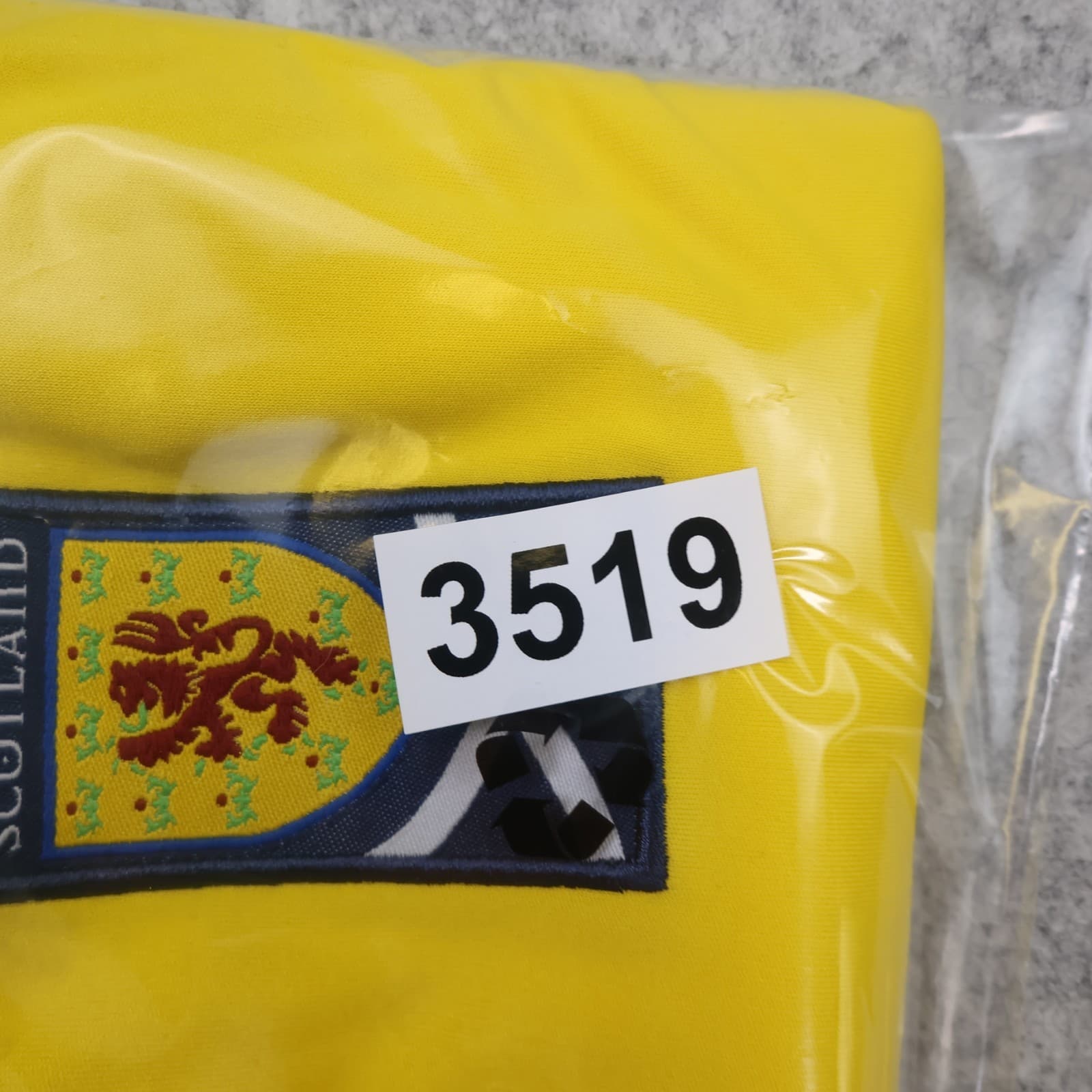 Scotland Football Shirt Large Yellow Away Adidas 2010 2011 Soccer Jersey photo 14