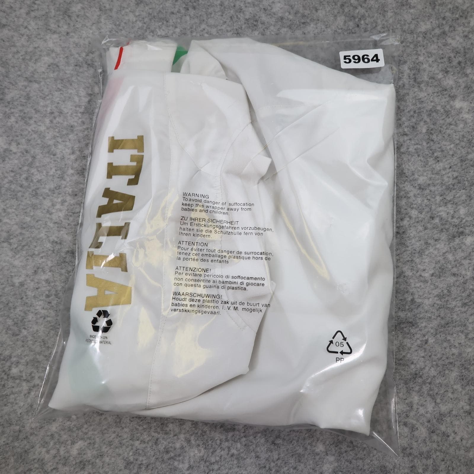 Italy Training Shirt Mens Small White 2010 2012 Football Puma Soccer Pullover photo 13