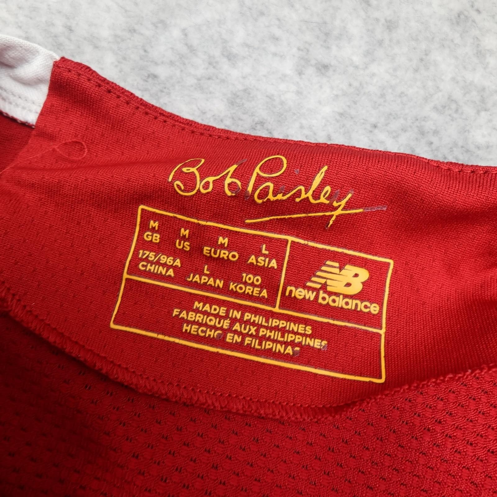 Liverpool Shirt Mens Medium Red Home 2019 2020 EPL Football New Balance Jersey photo 7
