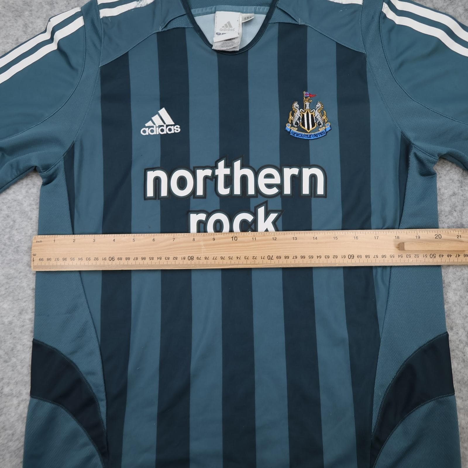 Vintage Newcastle United Shirt Mens Medium Blue 2005 2006 Adidas Northern Rock photo 11