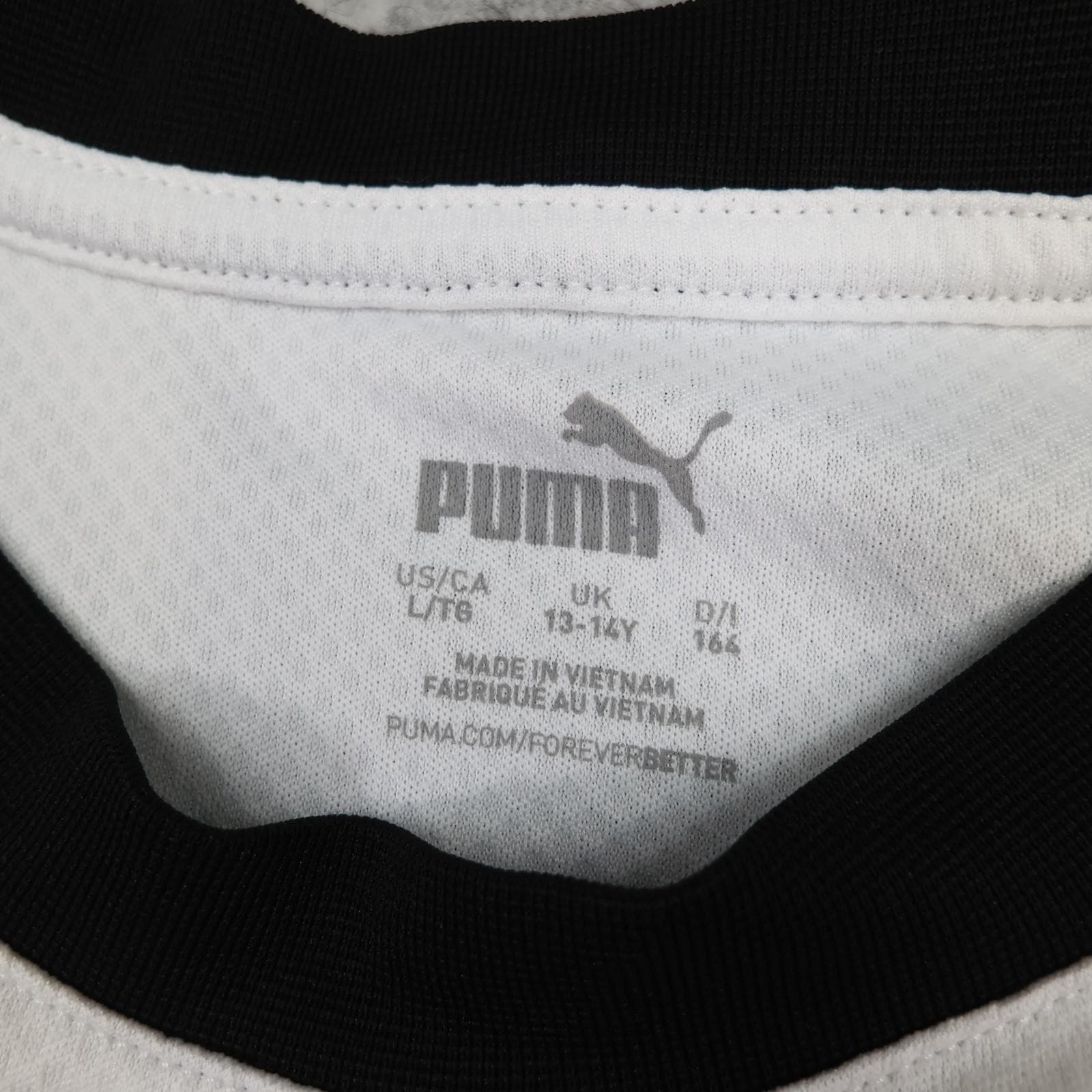 Valencia CF Shirt Kids 13-14 Years White Home 2020 2021 Soccer Jersey Puma photo 5
