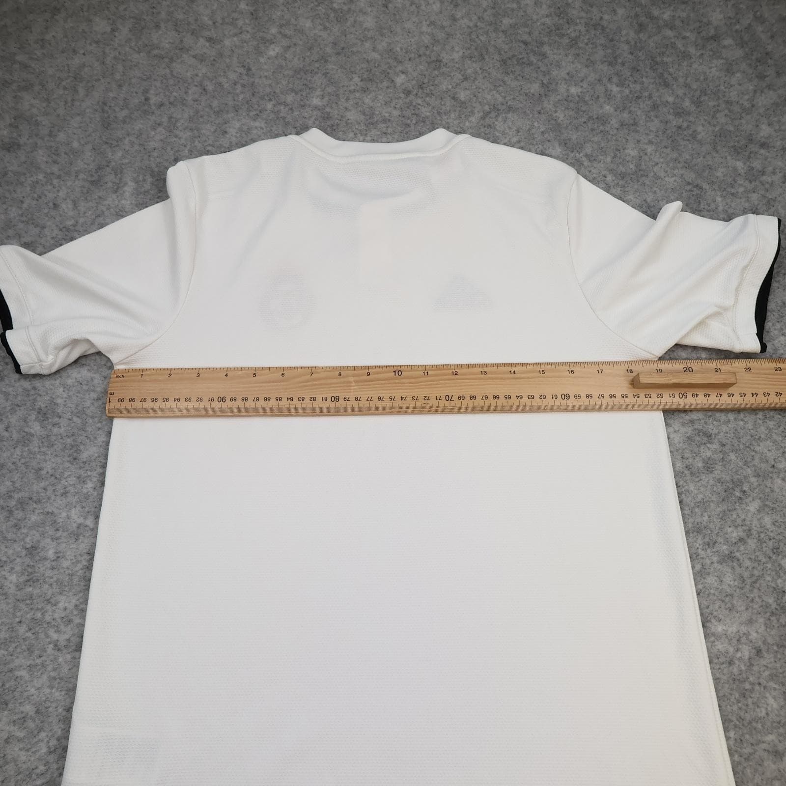 Real Madrid Shirt Kids XL 15-16 Years White Home 2018 2019 Adidas Jersey photo 10