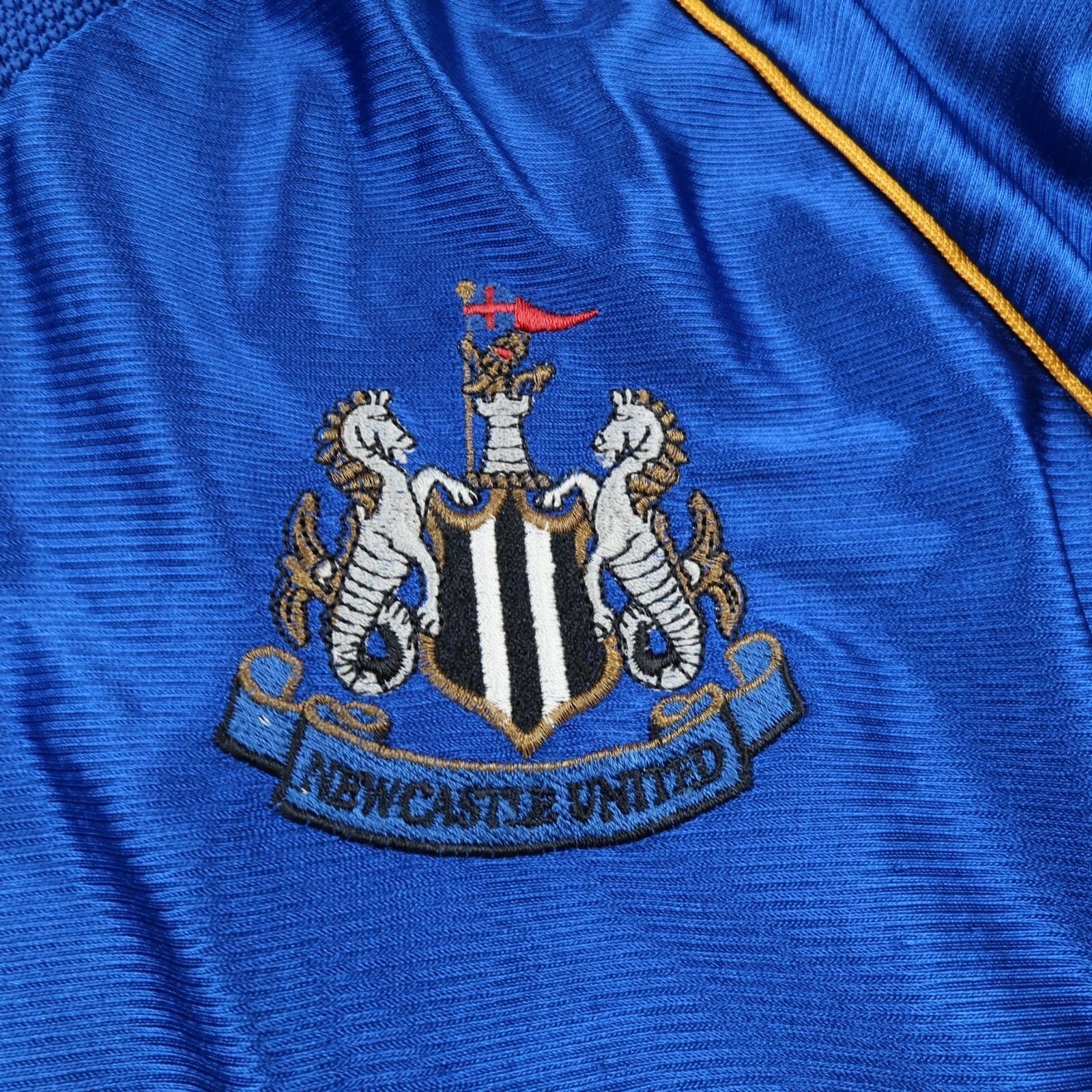 Vintage Newcastle United Shirt Large Blue Away Kit 1998 1999 Jersey Alan Shearer photo 4
