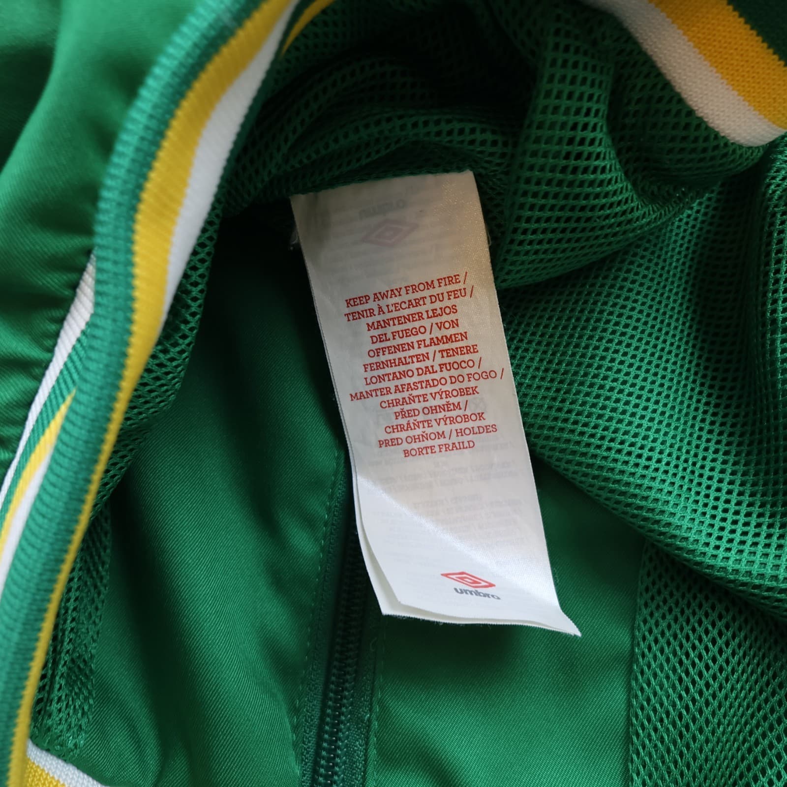 New York Cosmos Jacket Large Green Woven Anthem 2012 2013 Tracksuit Track Mens photo 12