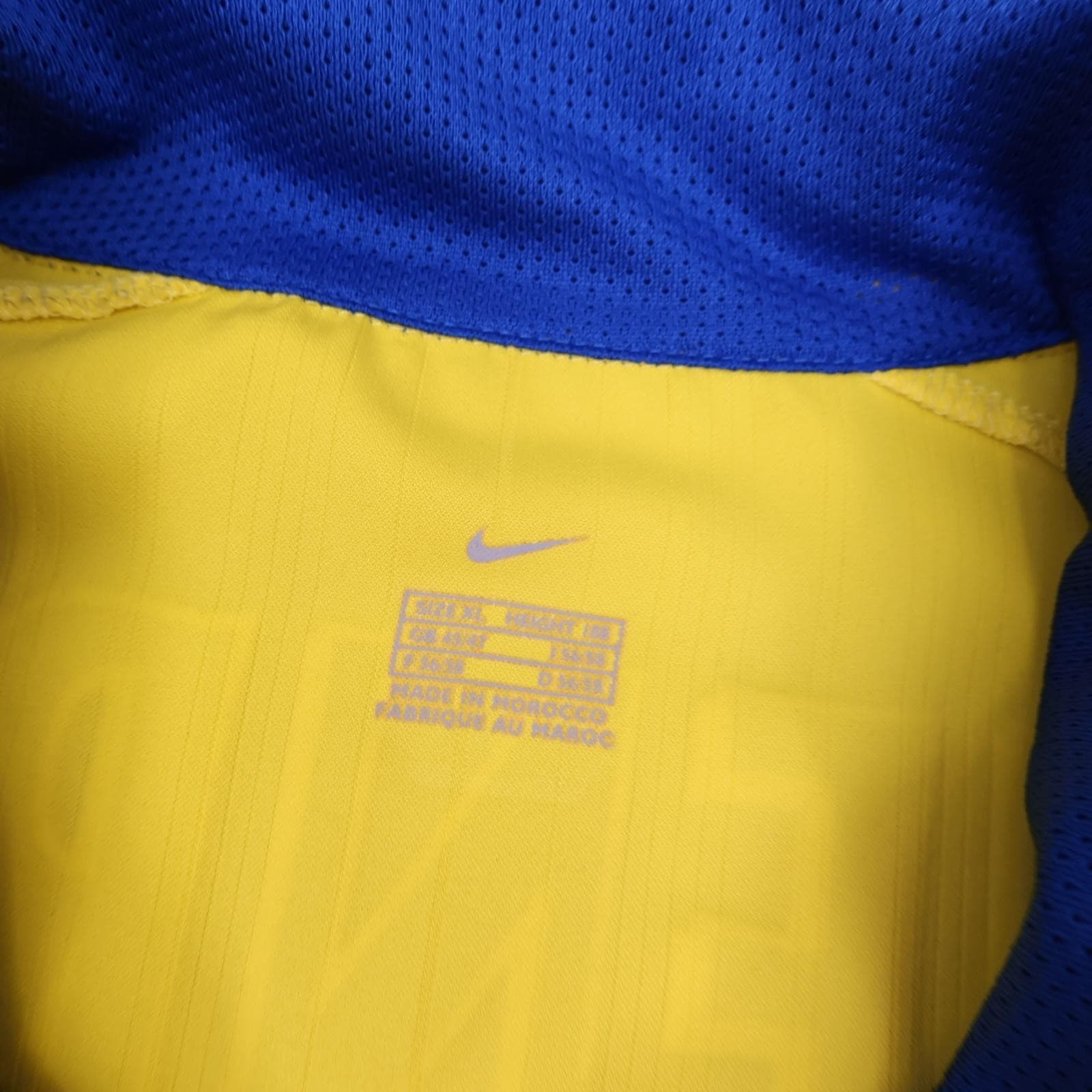 Arsenal Away Shirt XL Long Sleeve Yellow 2002 2004 Nike Henry 14 Soccer Jersey photo 7