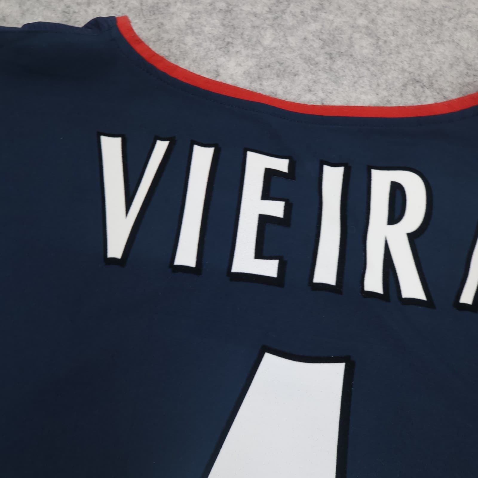 Vintage Arsenal Shirt Extra Large Blue Away 2002 2003 Nike Vieira Soccer Jersey photo 20