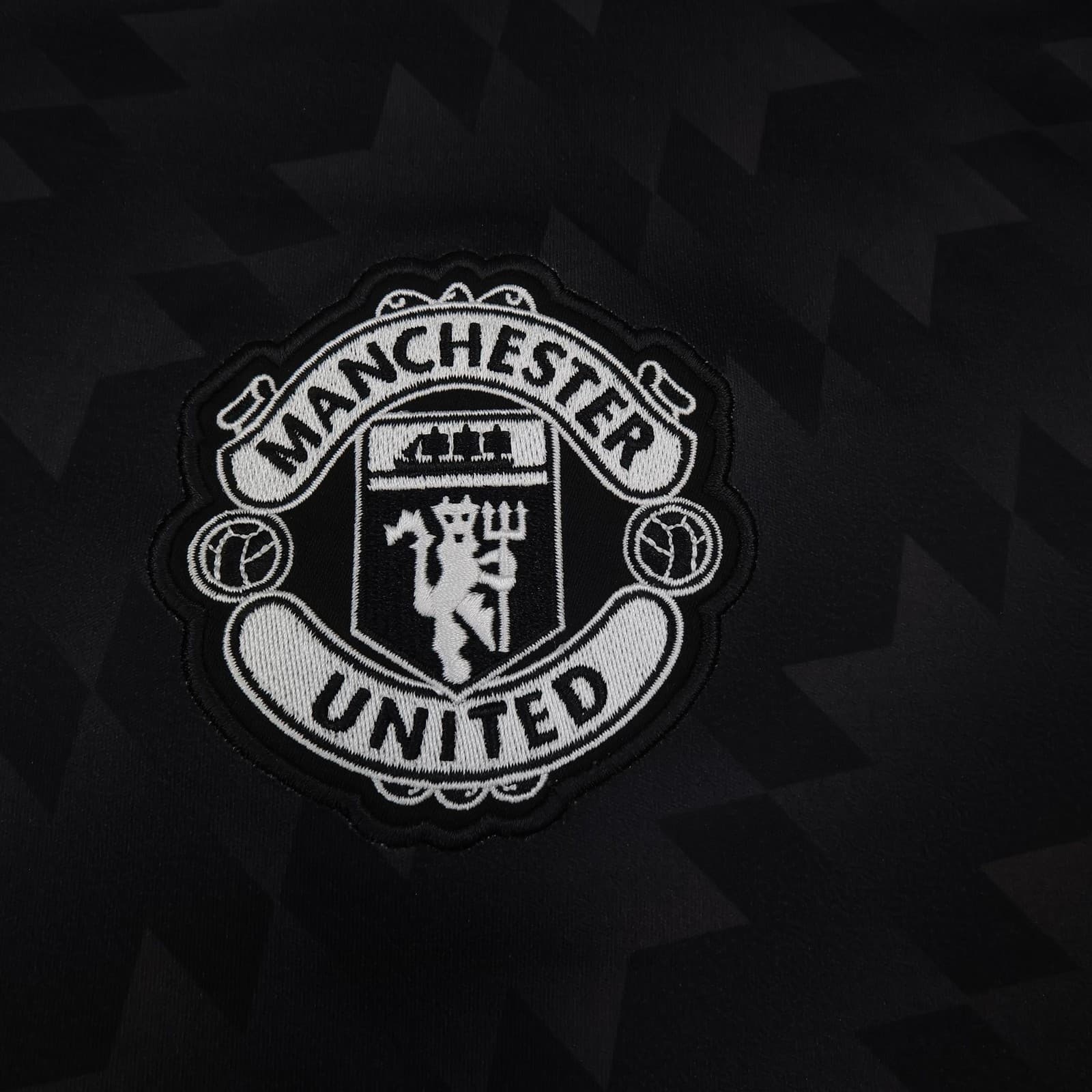 Manchester United Away Shirt Mens 2XL Black 2017 2018 Adidas Soccer Jersey photo 4