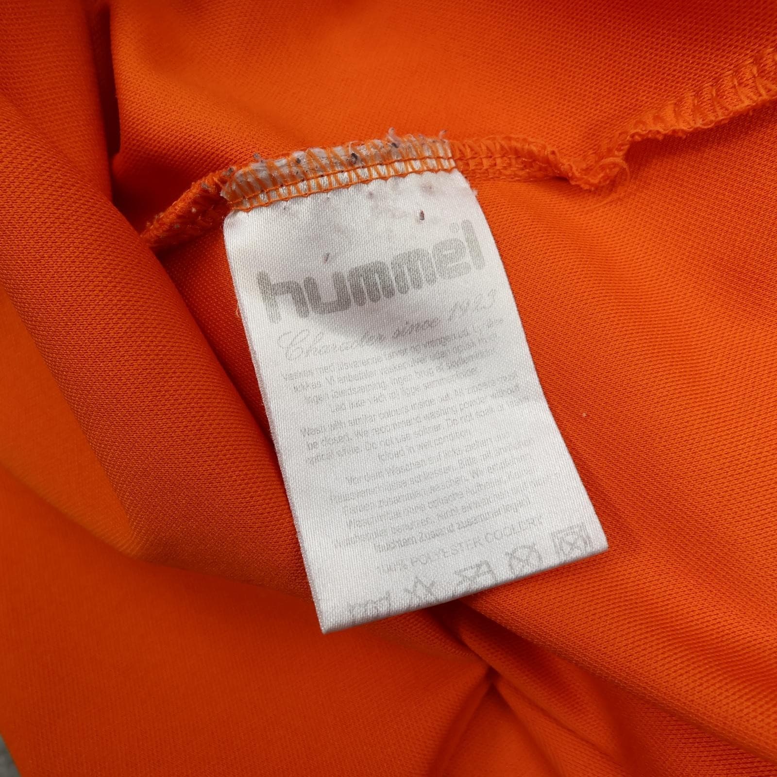 Dundee United Shirt Mens XL Orange Home 2008 CIS Cup Football Hummel Jersey photo 11