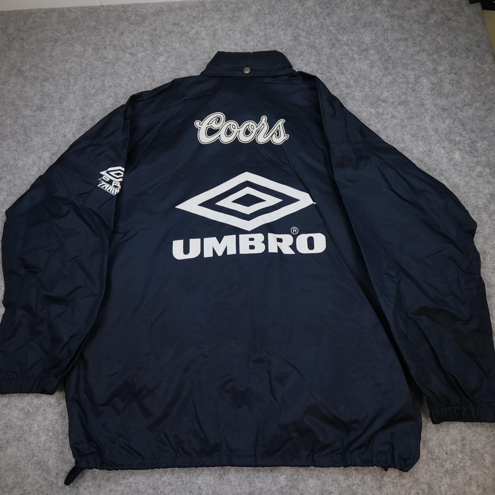 Vintage Chelsea FC Jacket Mens Medium Navy 1994 1996 Umbro Coors Training 90s photo 3