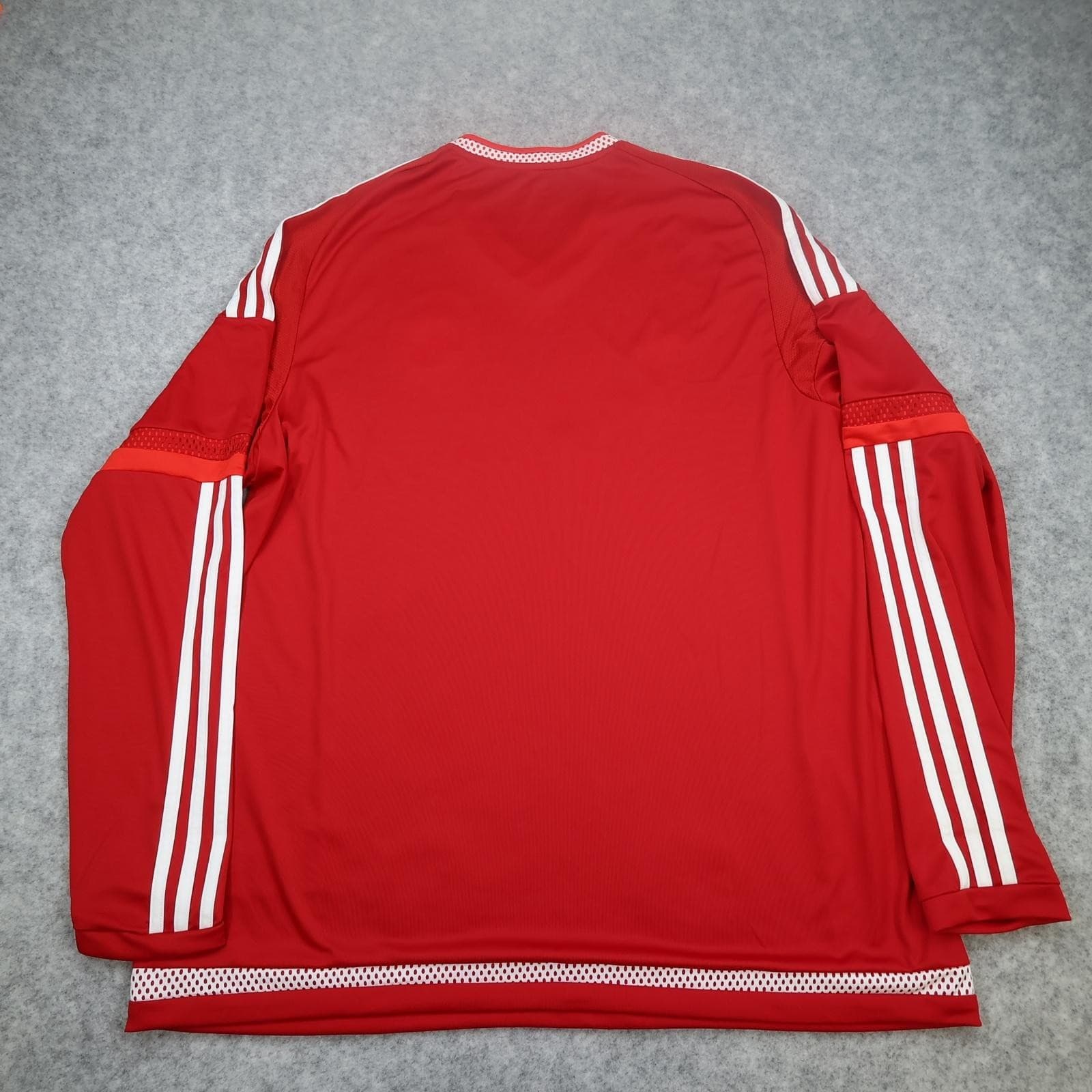 Aberdeen FC Shirt Mens XL Red Home 2015 2016 Football Adidas Soccer Jersey photo 2