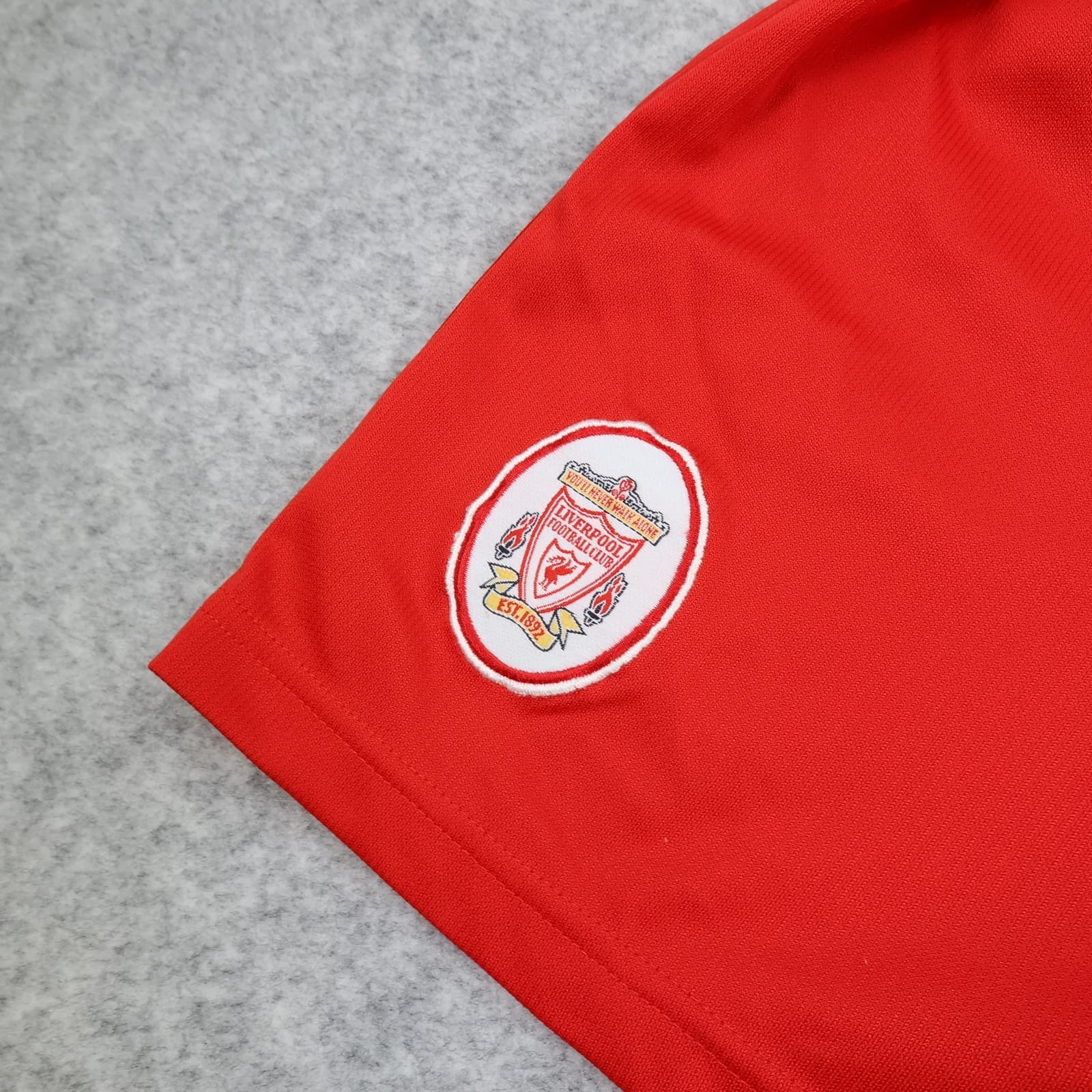Vintage Liverpool Shorts Mens Large Red 1996 1998 Football Reebok Soccer UK photo 3