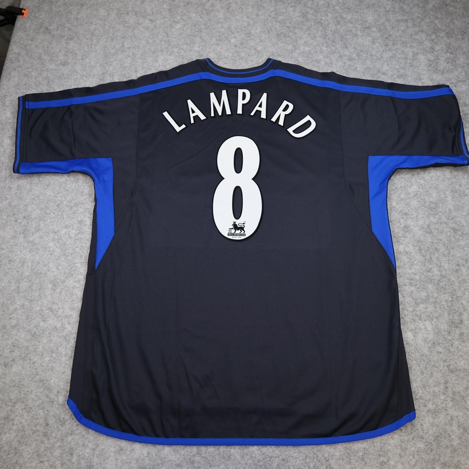 Vintage Chelsea Shirt Mens 2XL Black Away Kit EPL 2002 2004 Umbro Lampard 8