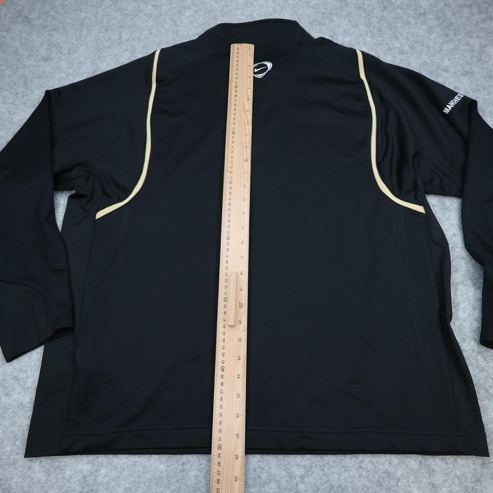 Manchester United Training Top Mens XXL Black Football Nike Dri Fit Long Sleeve photo 10