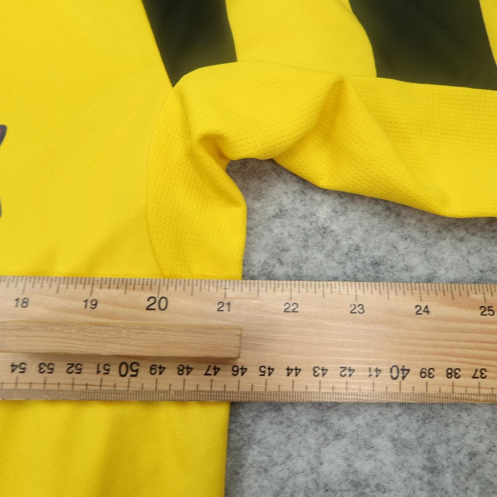 Borussia Dortmund Shirt Mens Large Yellow Black 2014 2015 Puma Evonik Jersey photo 13