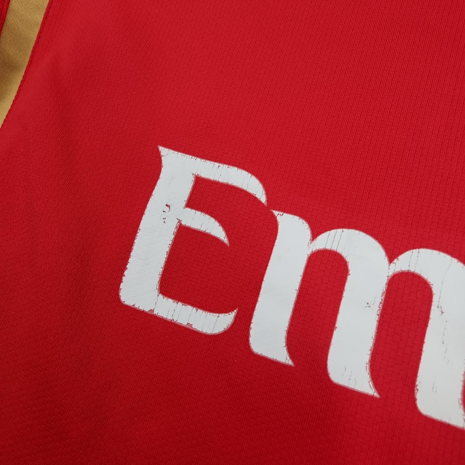 Arsenal Shirt Mens Large Red Home 2006 2008 EPL Football Nike Soccer Jersey photo 4
